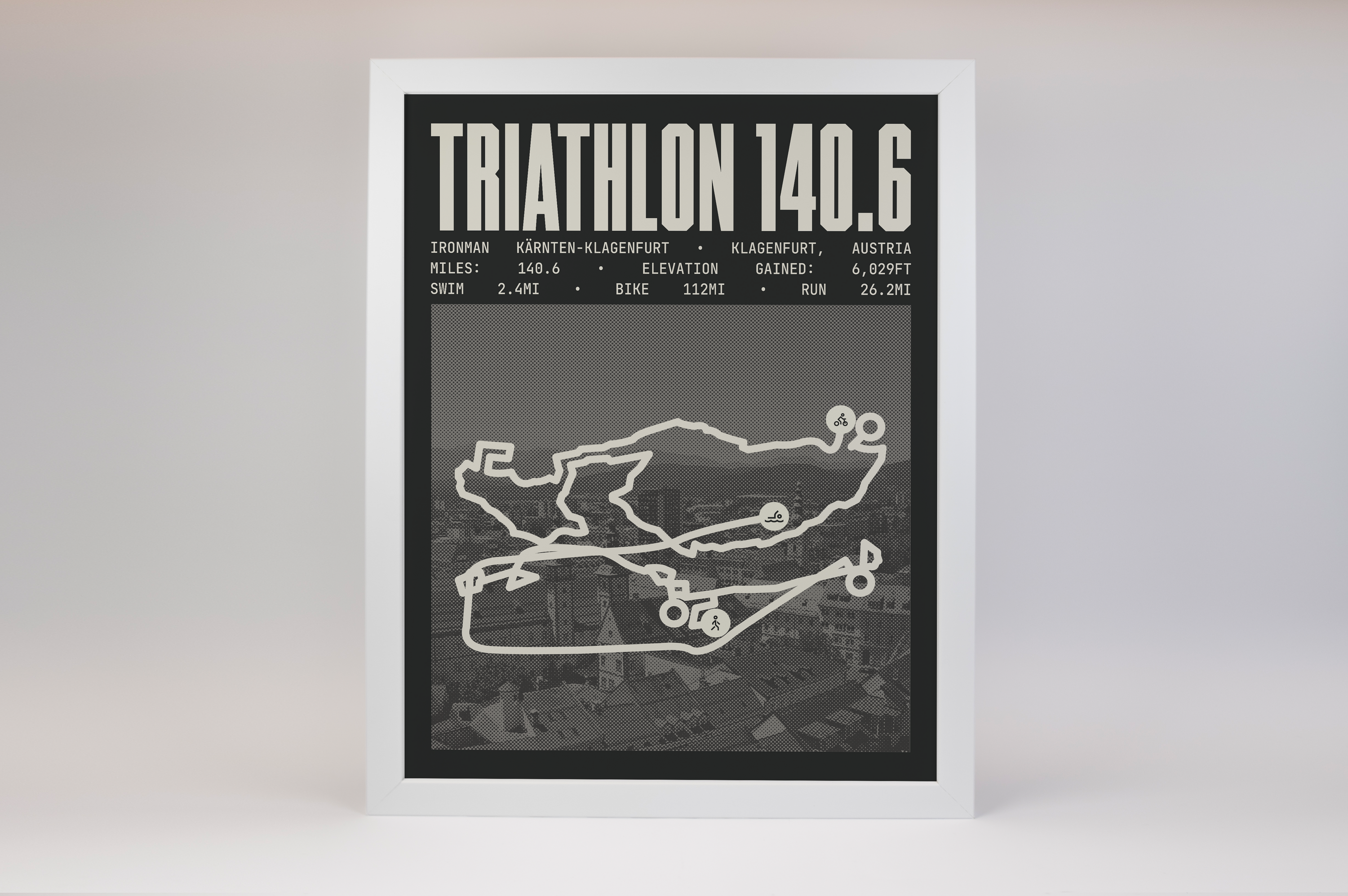 Ironman 140.6 Kärnten-Klagenfurt, Austria Poster