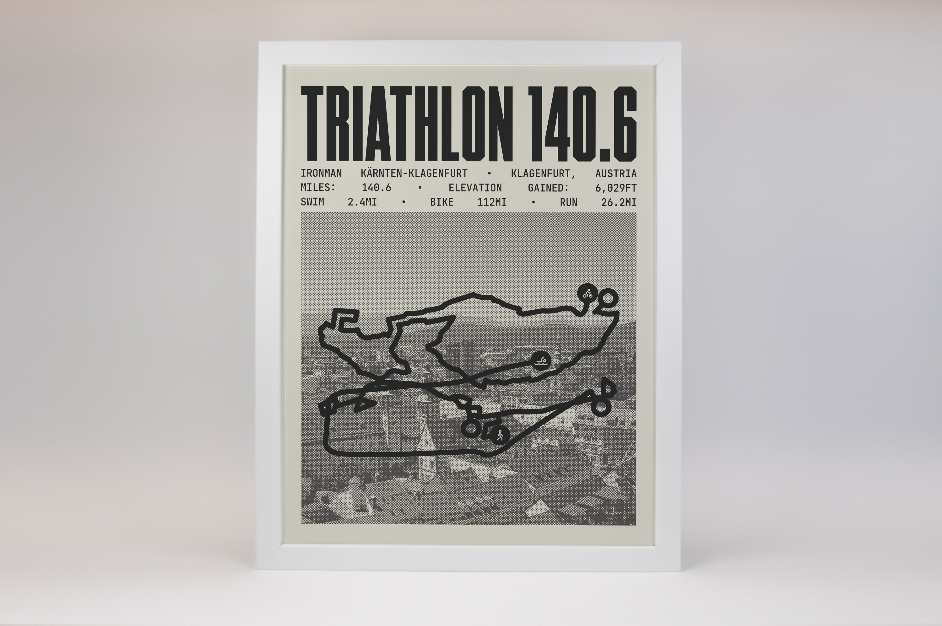 Ironman 140.6 Kärnten-Klagenfurt, Austria Poster