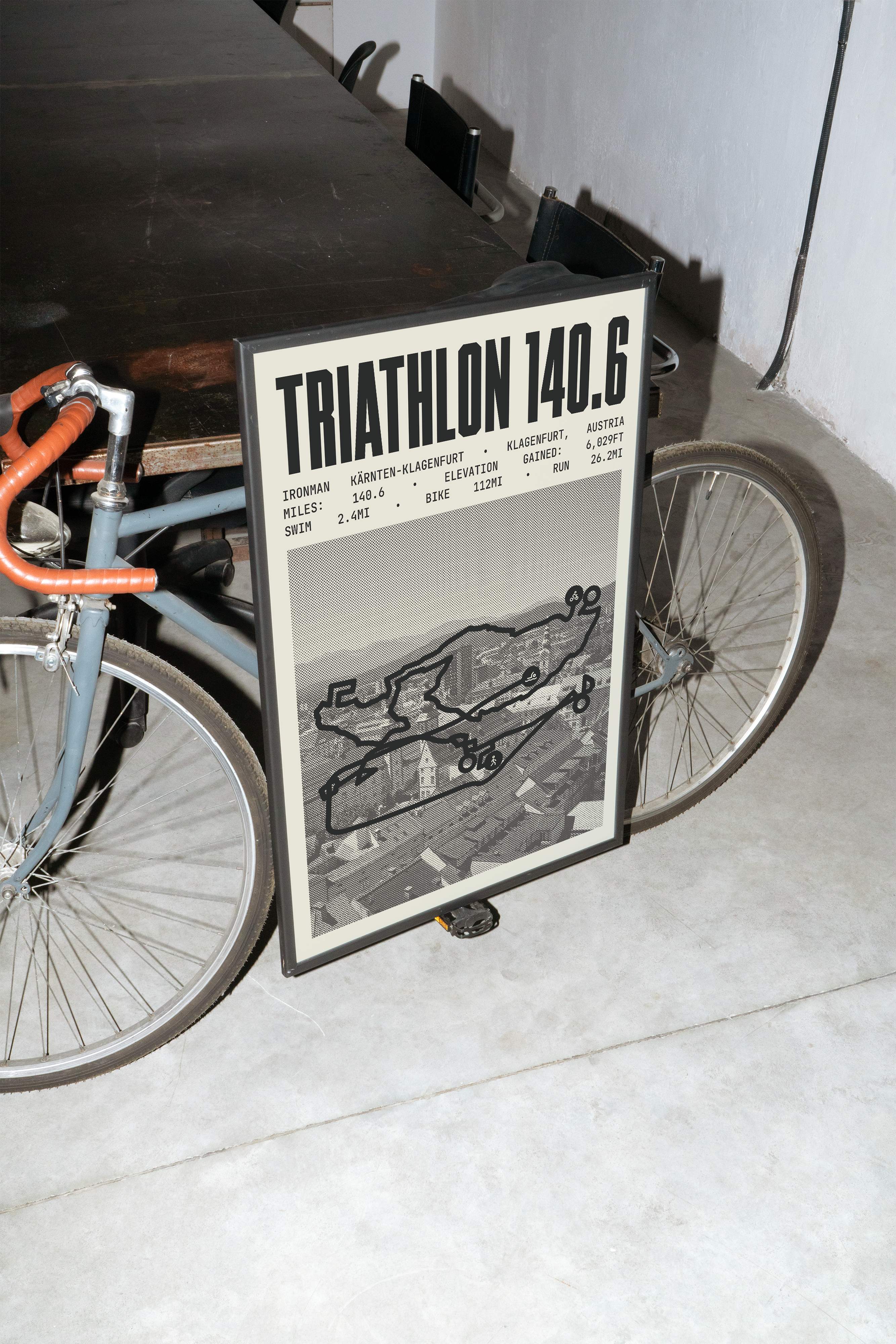 Ironman 140.6 Kärnten-Klagenfurt, Austria Poster