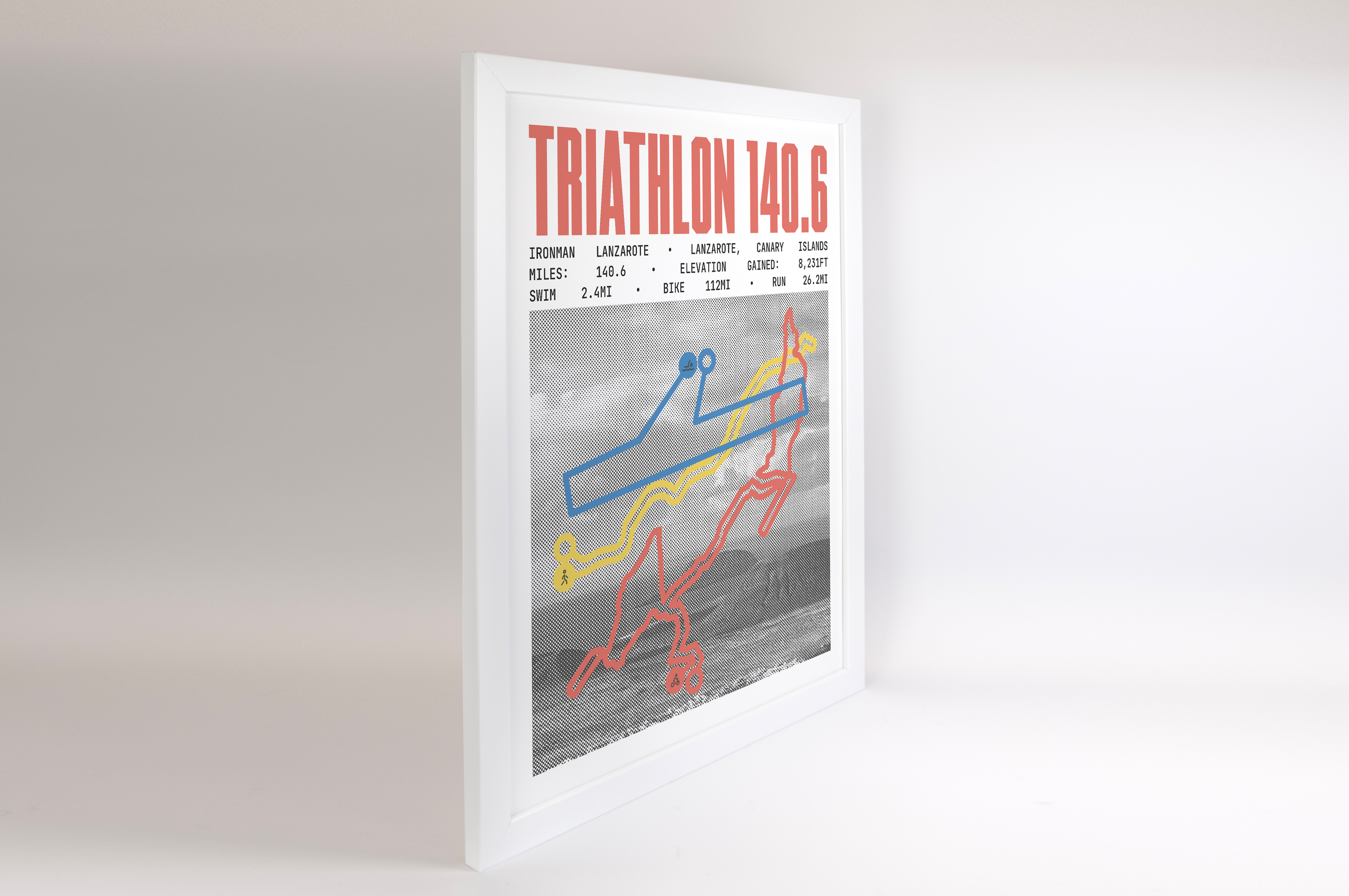 Ironman 140.6 Lanzarote Poster