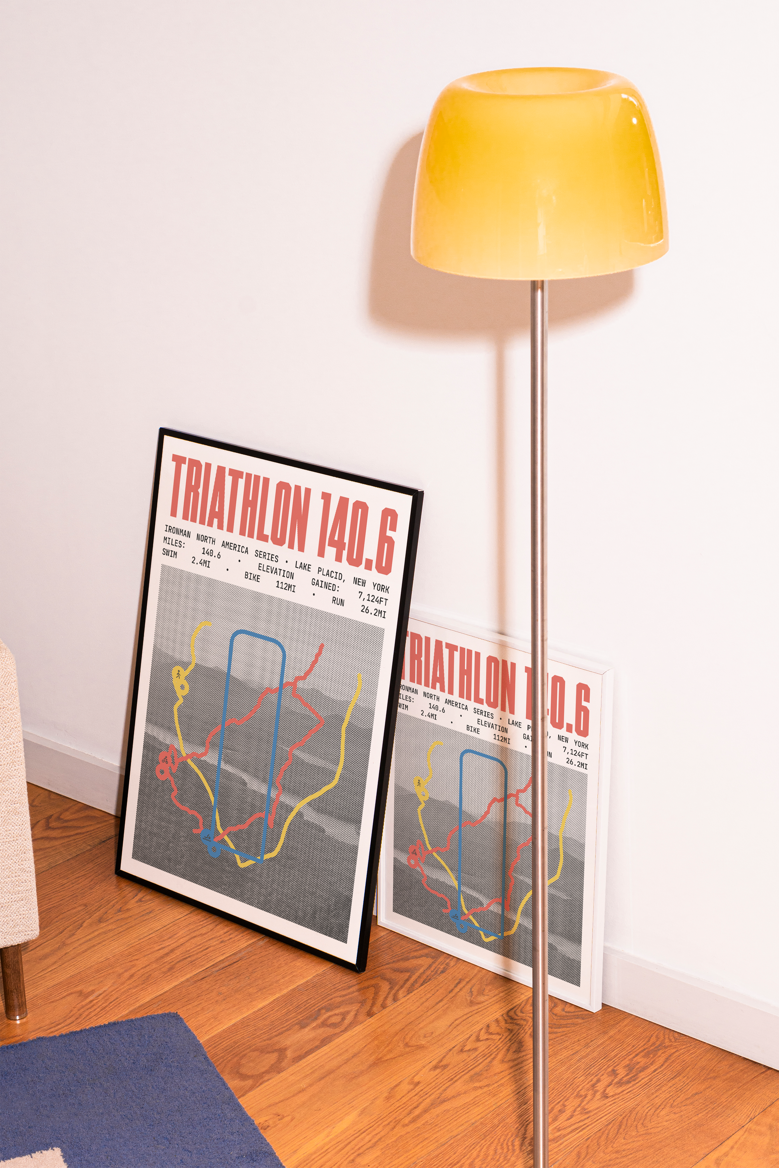 Ironman 140.6 Lake Placid Poster