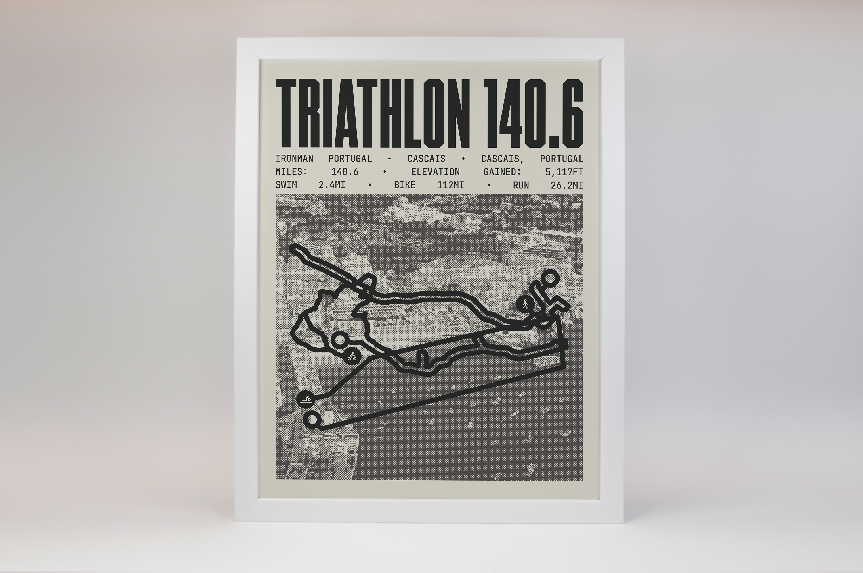 Ironman 140.6 Portugal - Cascais Poster