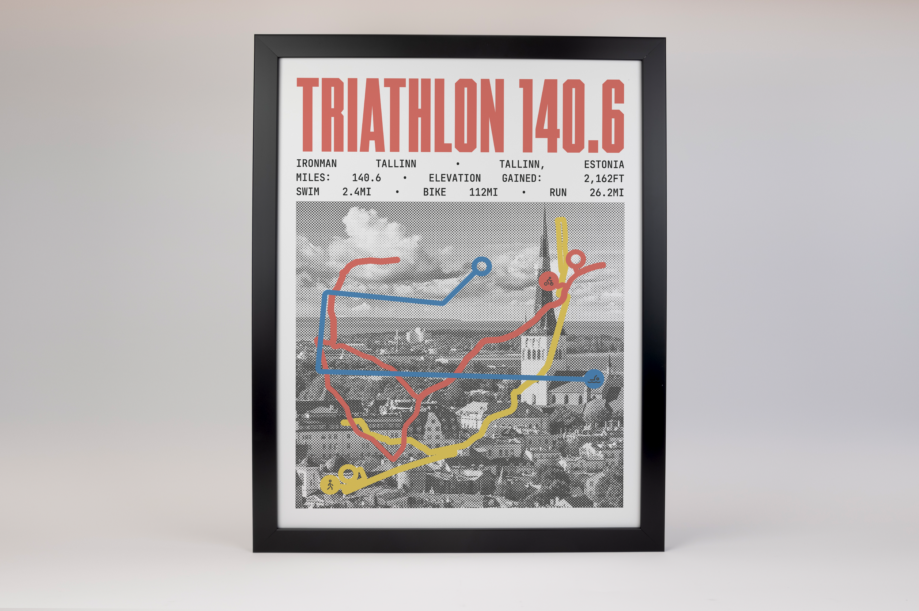 Ironman 140.6 Tallinn Poster