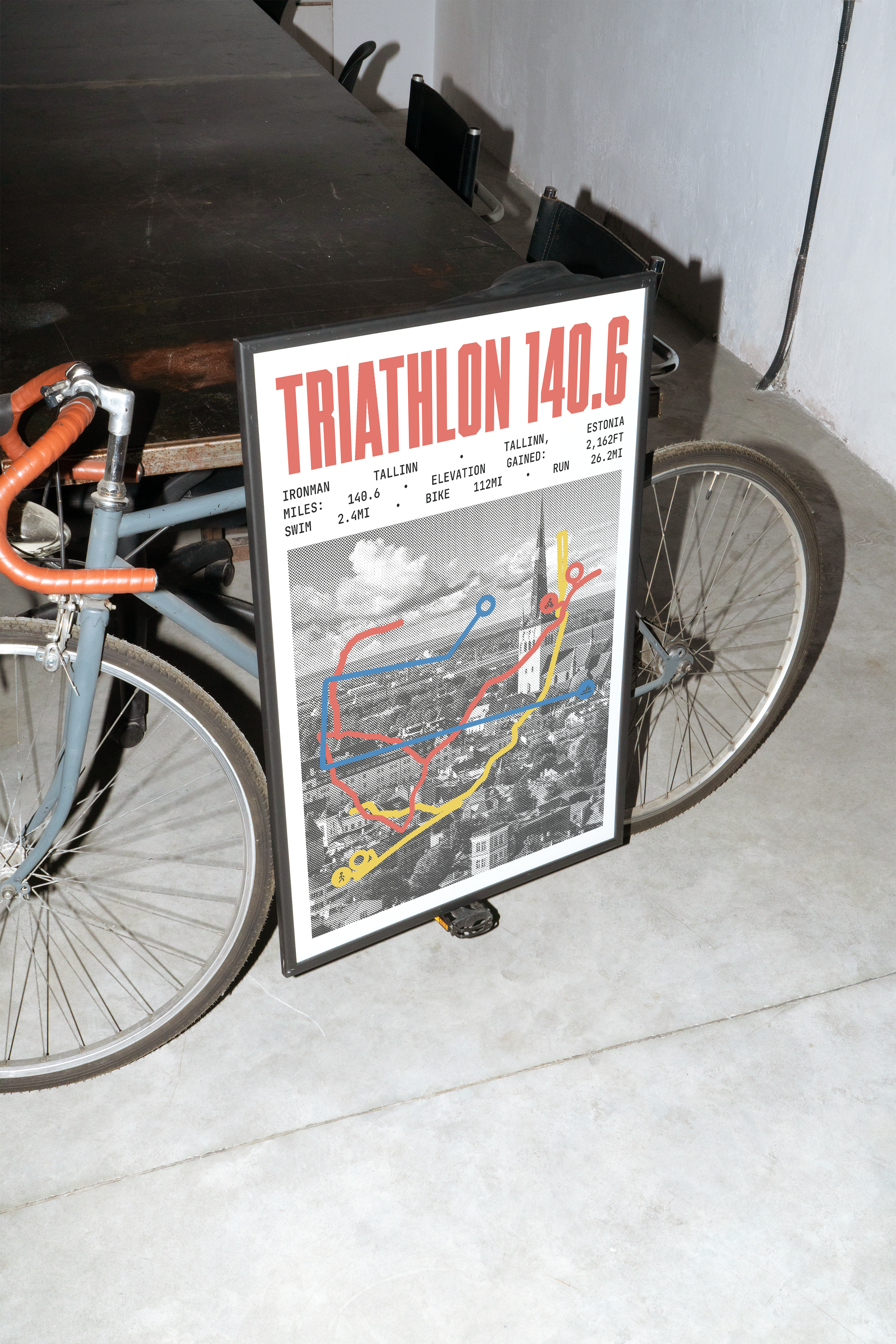 Ironman 140.6 Tallinn Poster