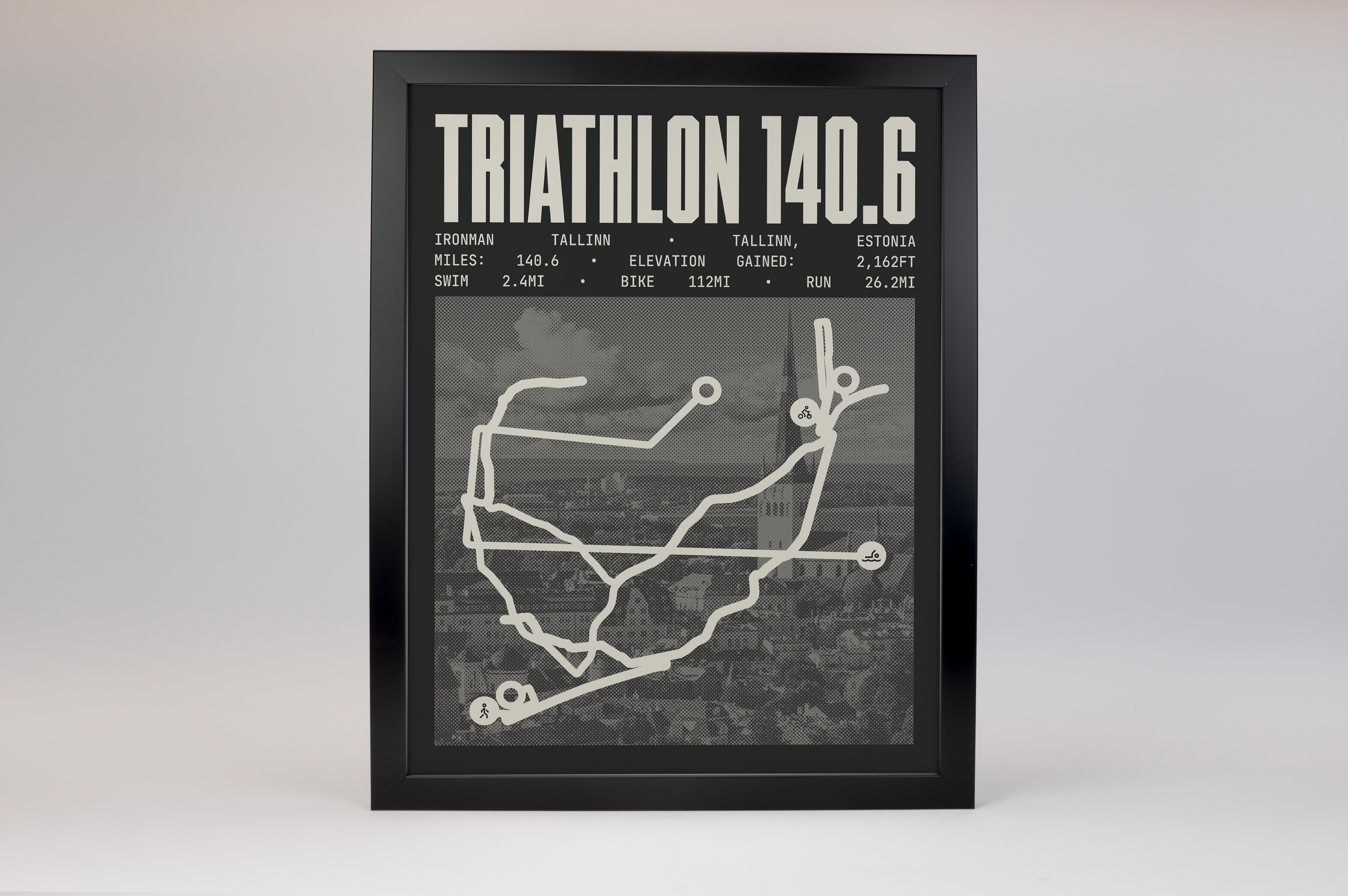 Ironman 140.6 Tallinn Poster