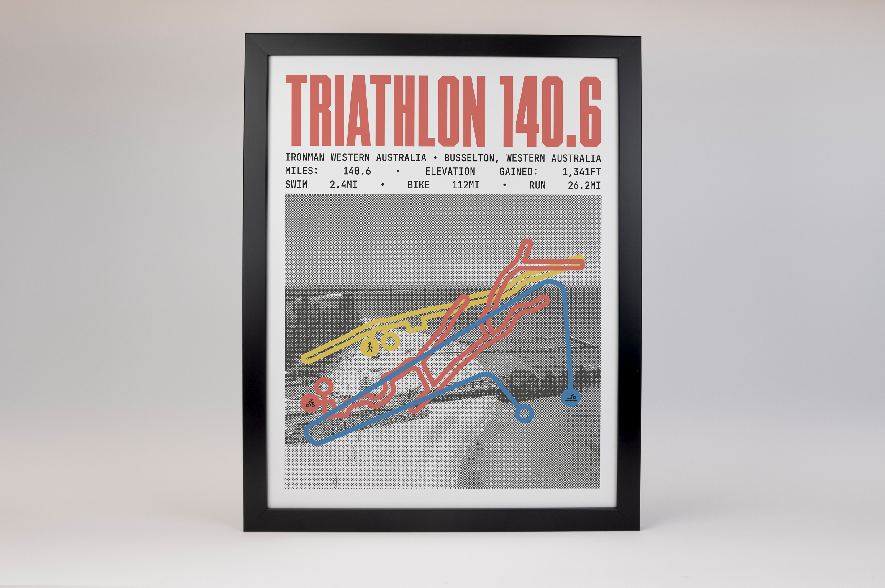 Ironman 140.6 Western Australia Poster