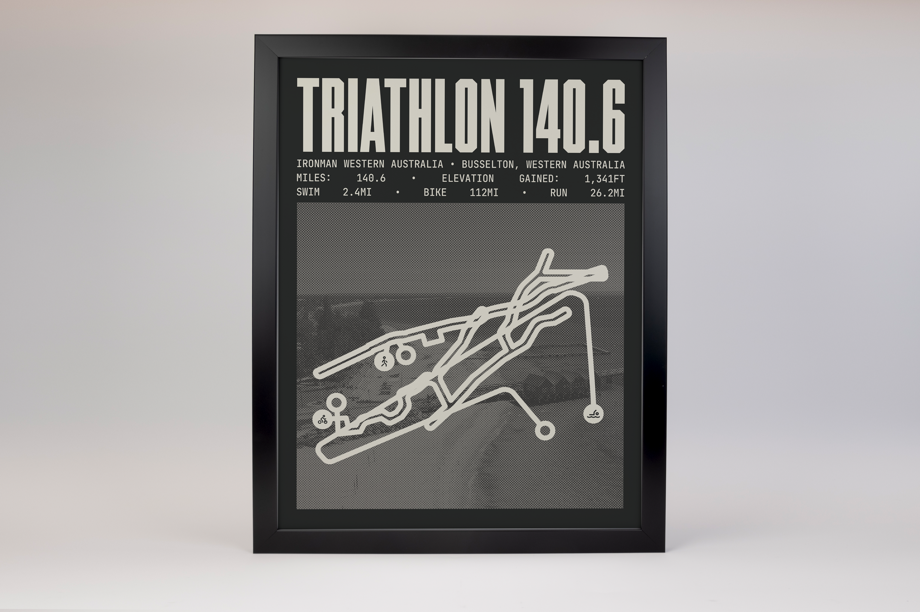 Ironman 140.6 Western Australia Poster