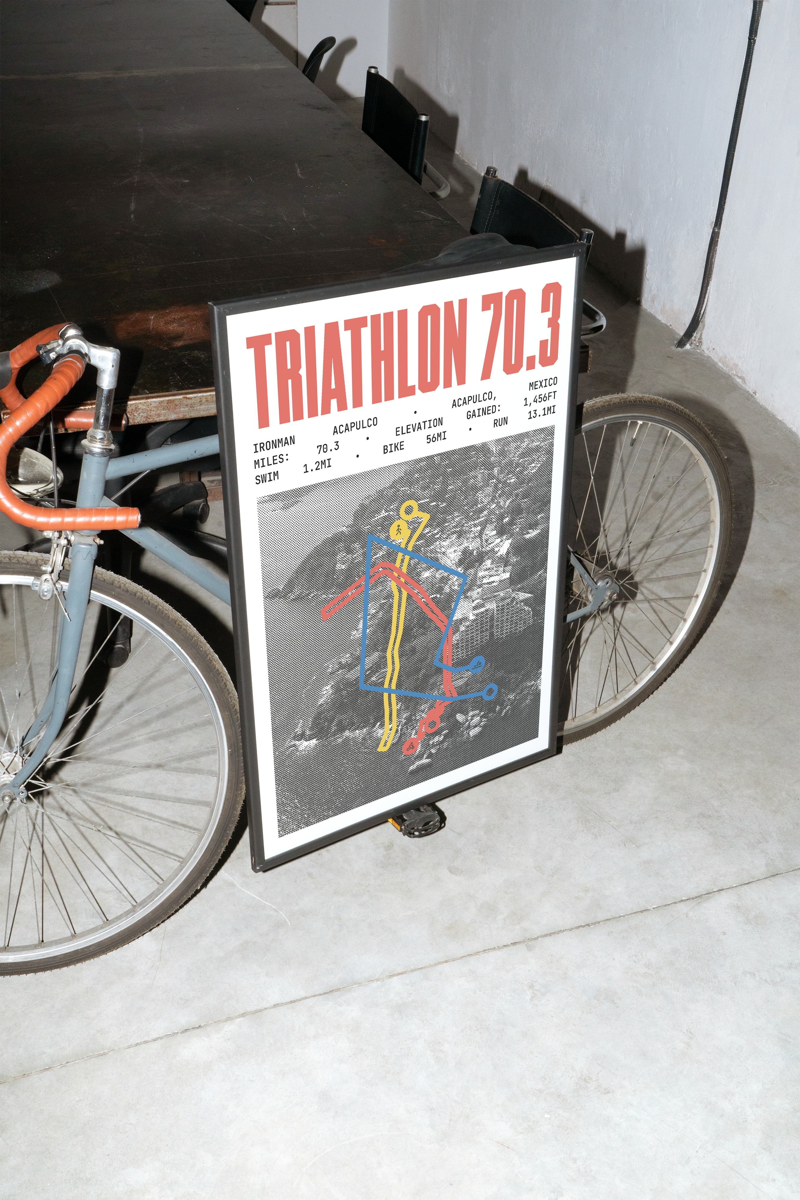 Ironman 70.3 Acapulco Poster