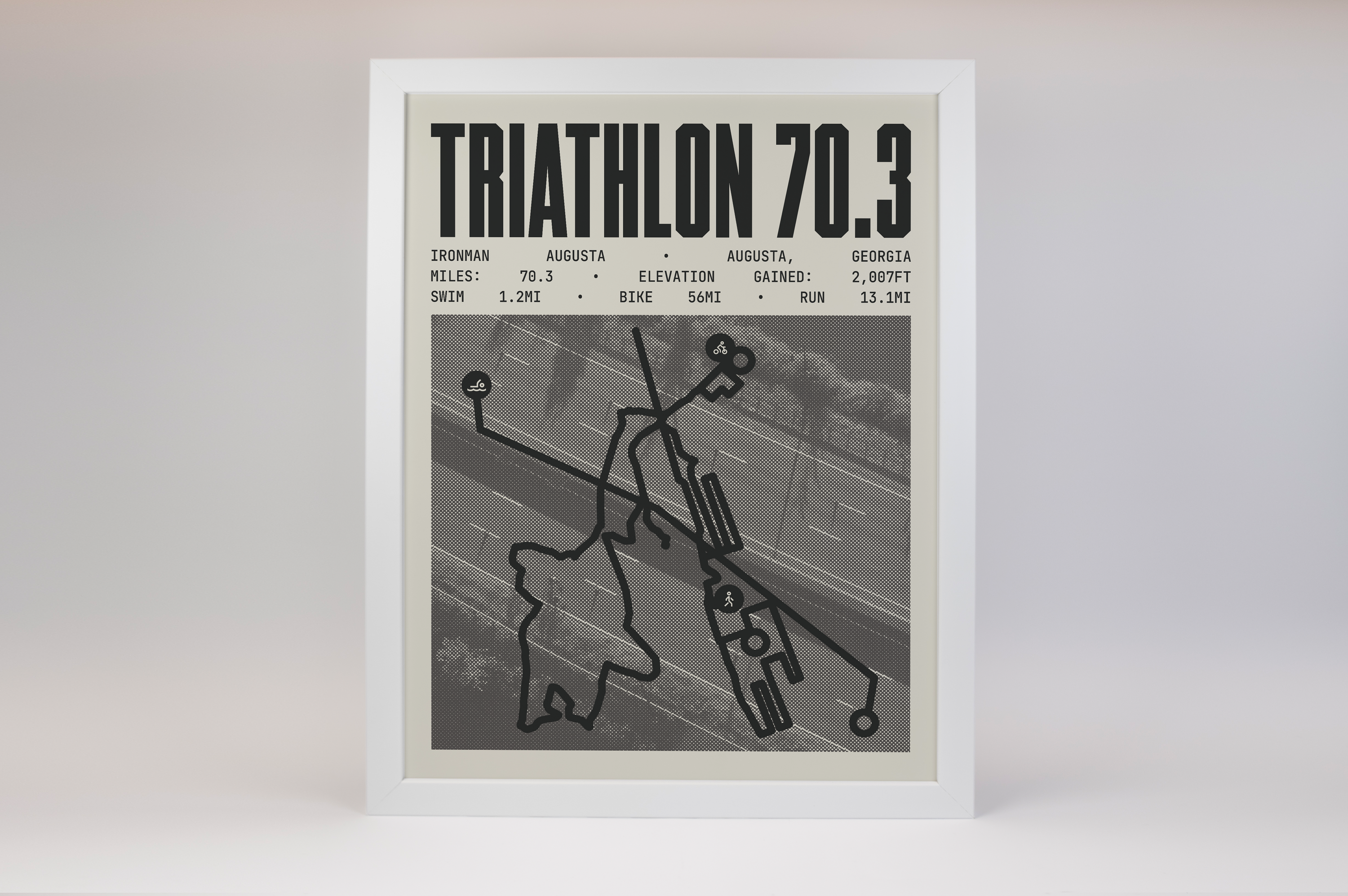 Ironman 70.3 Augusta Poster