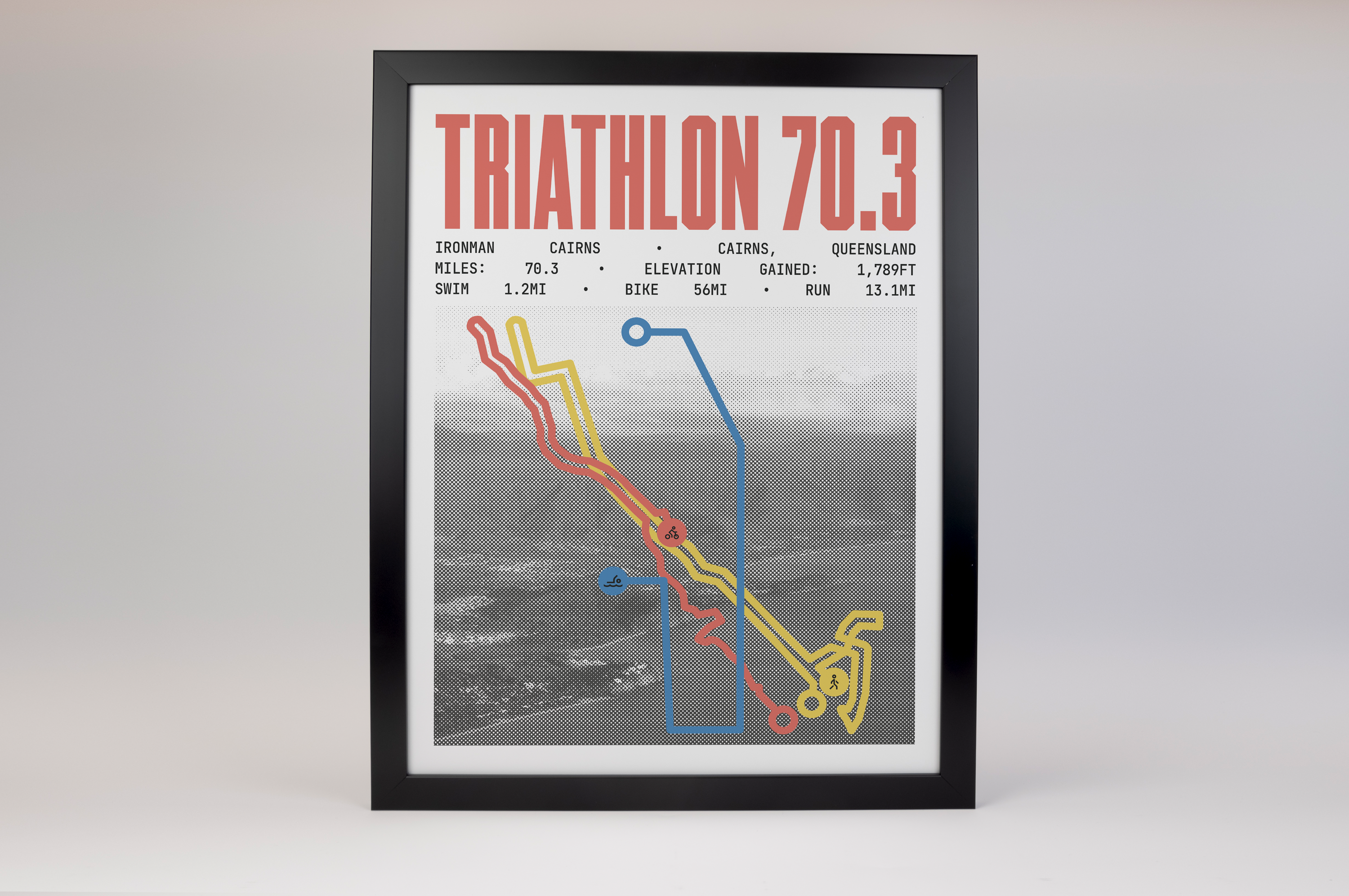 Ironman 70.3 Cairns Poster