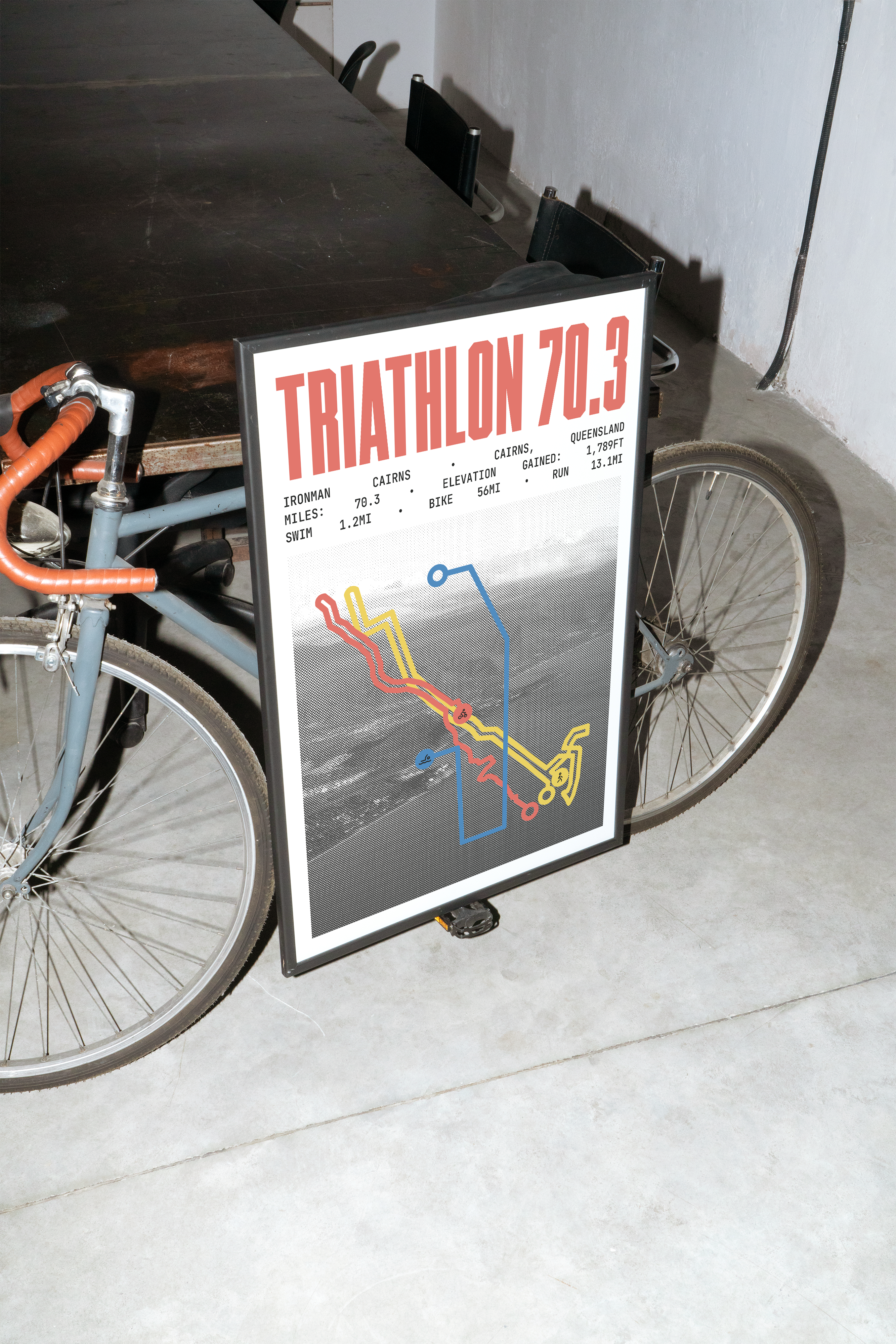 Ironman 70.3 Cairns Poster