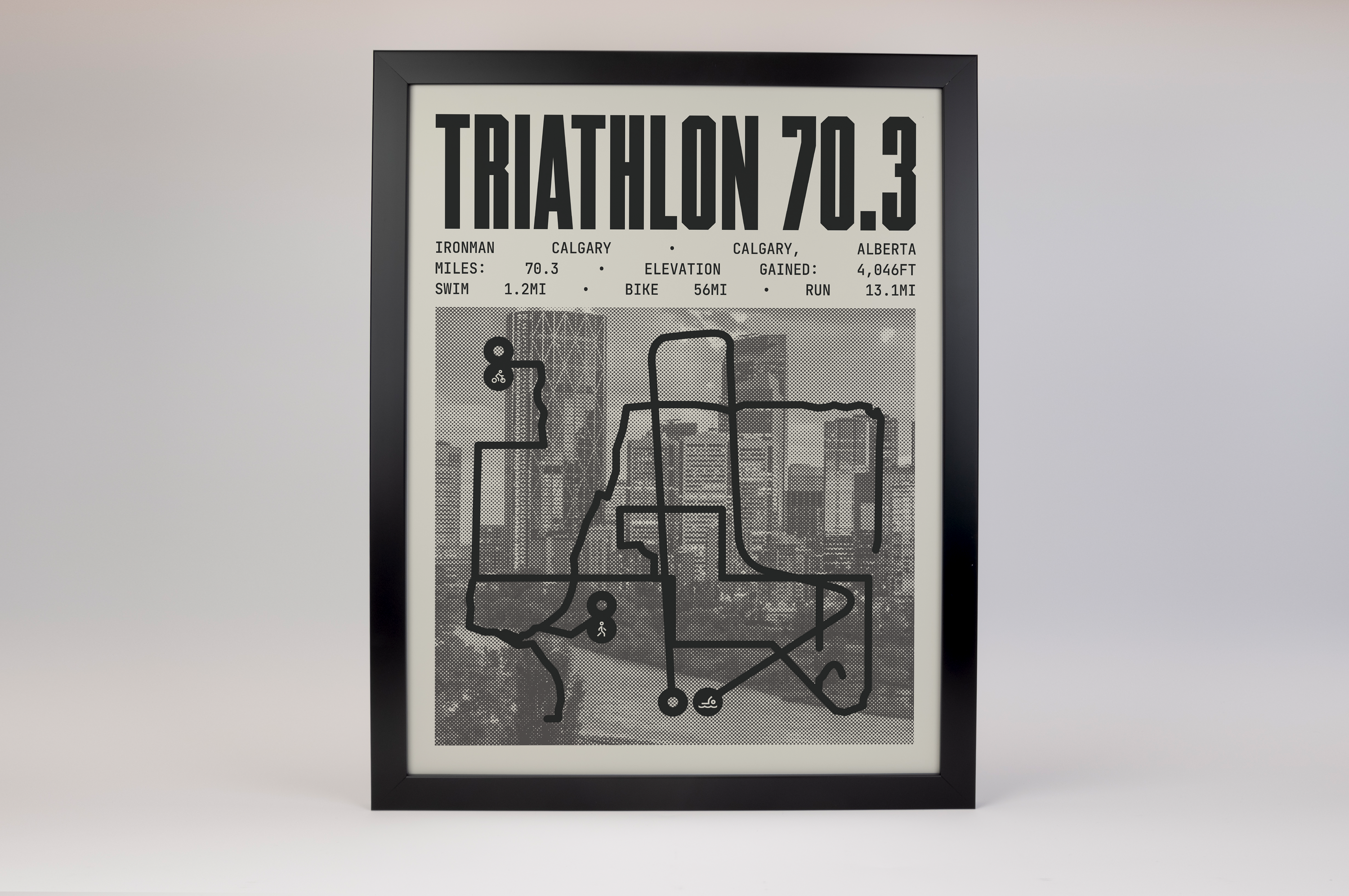 Ironman 70.3 Calgary Poster