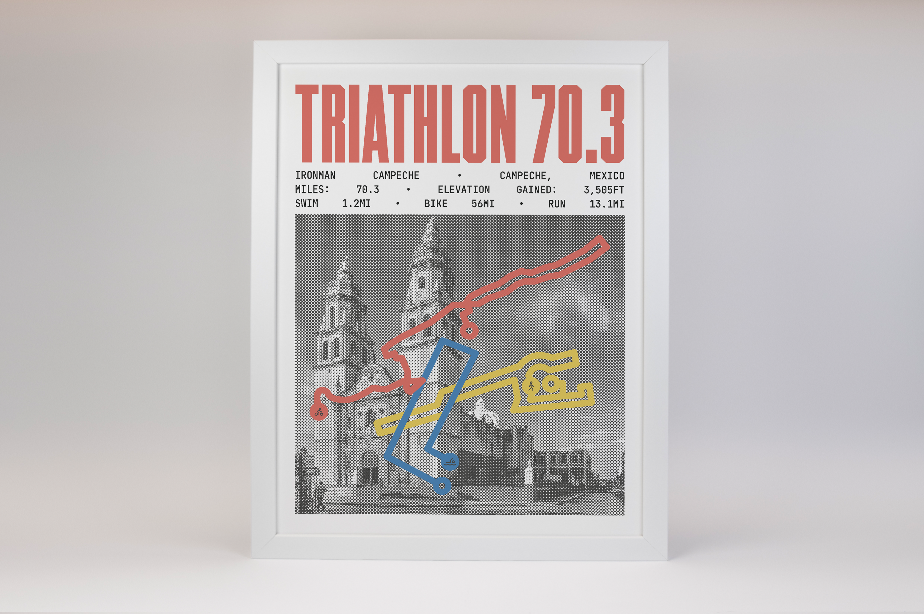 Ironman 70.3 Campeche Poster