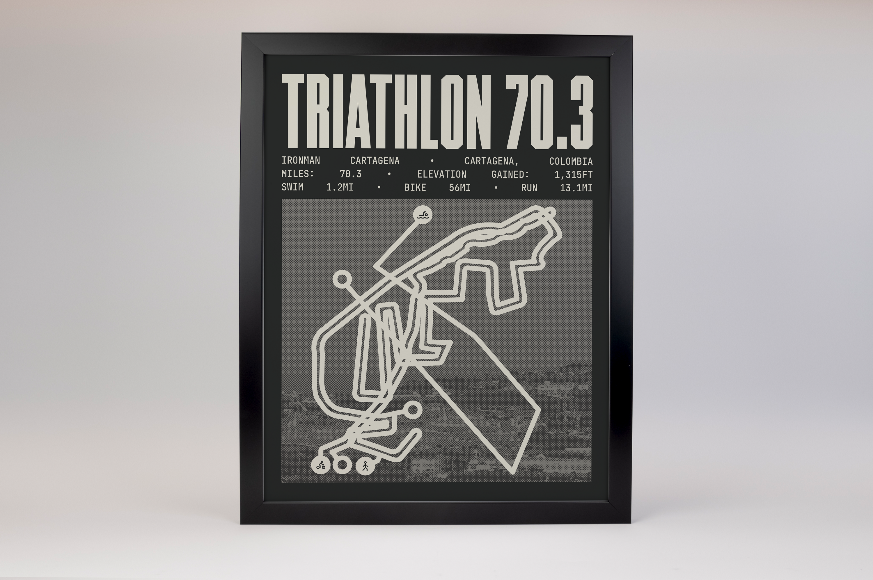 Ironman 70.3 Cartagena Poster
