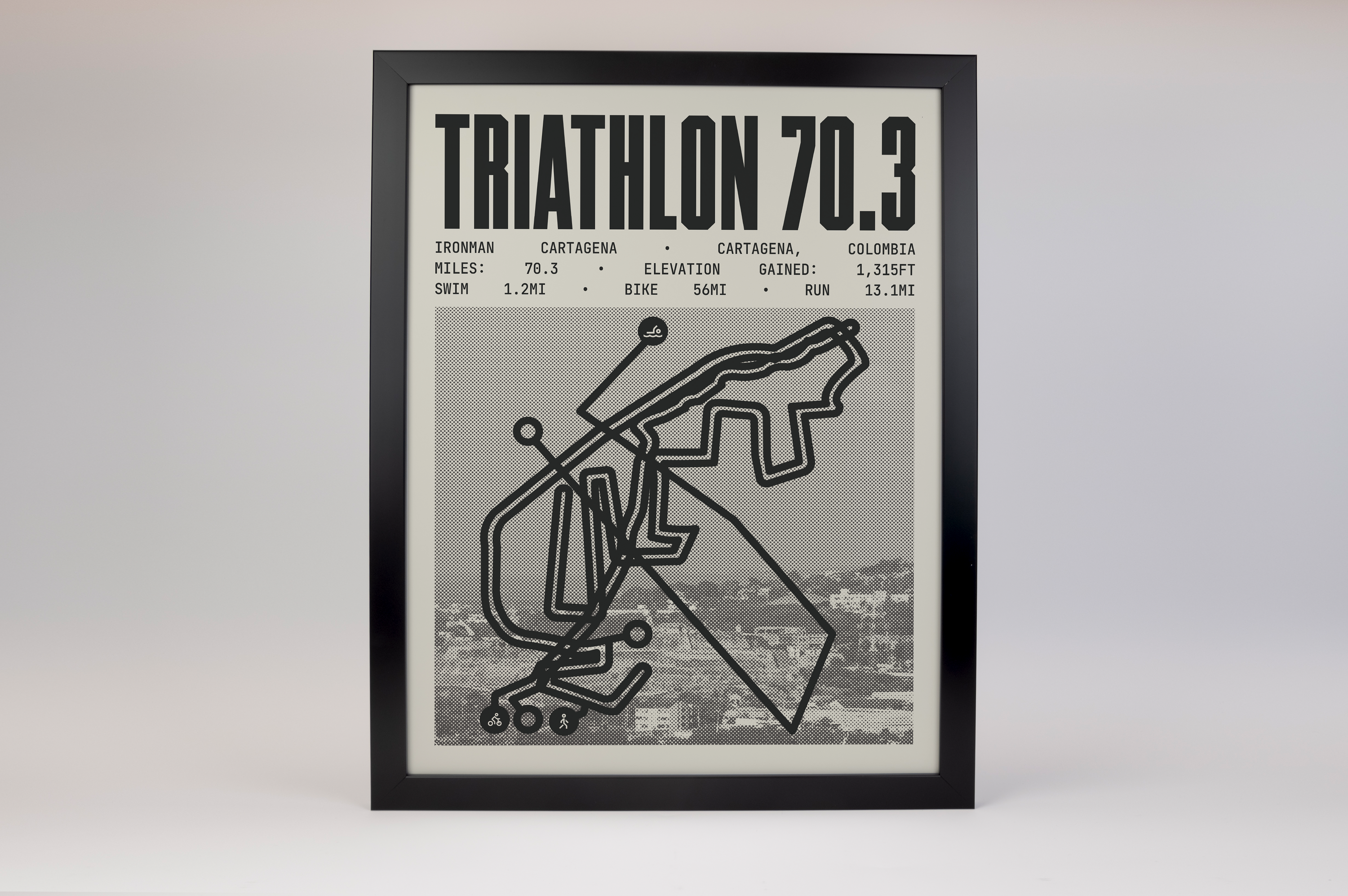 Ironman 70.3 Cartagena Poster