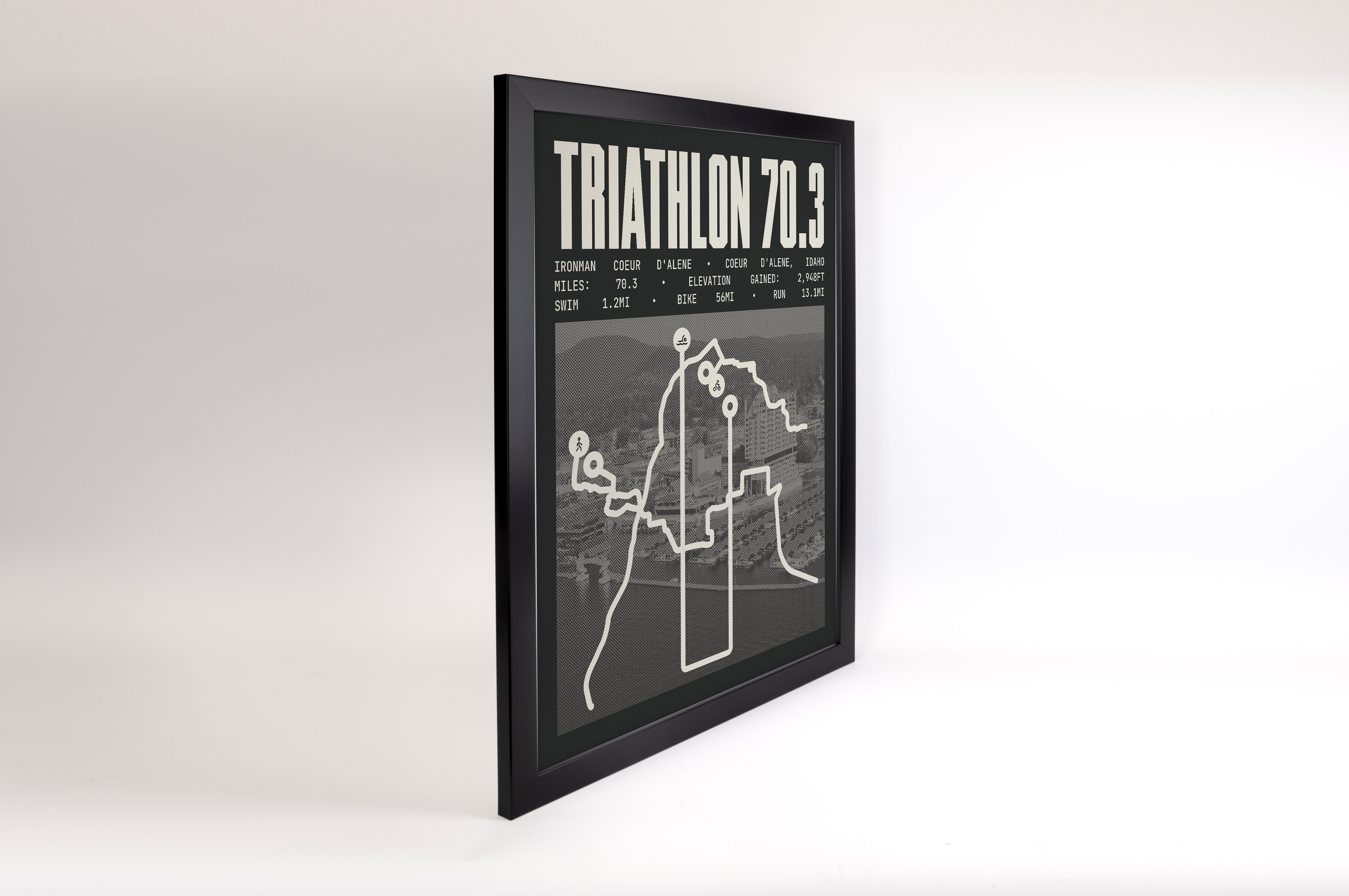 Ironman 70.3 Coeur D'alene Poster