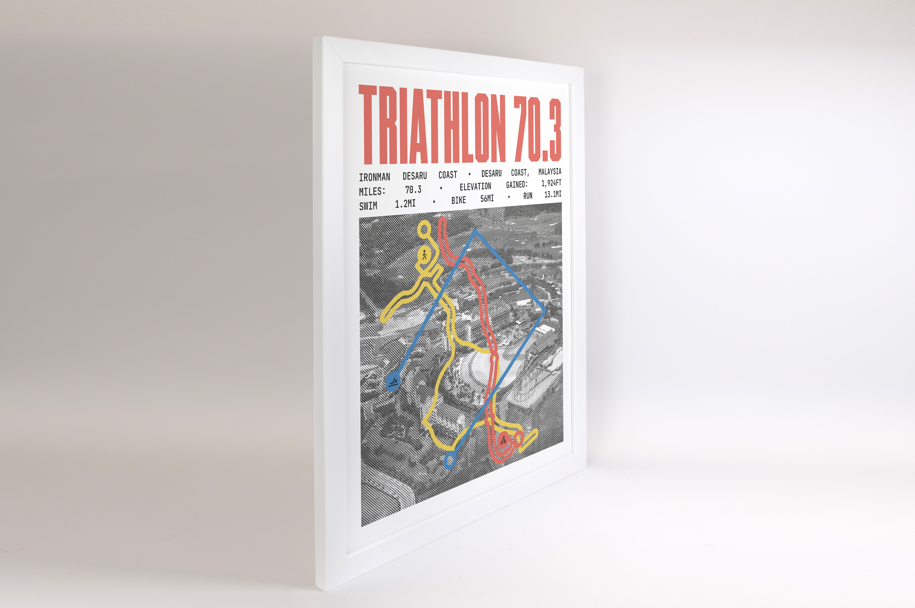 Ironman 70.3 Desaru Coast Poster