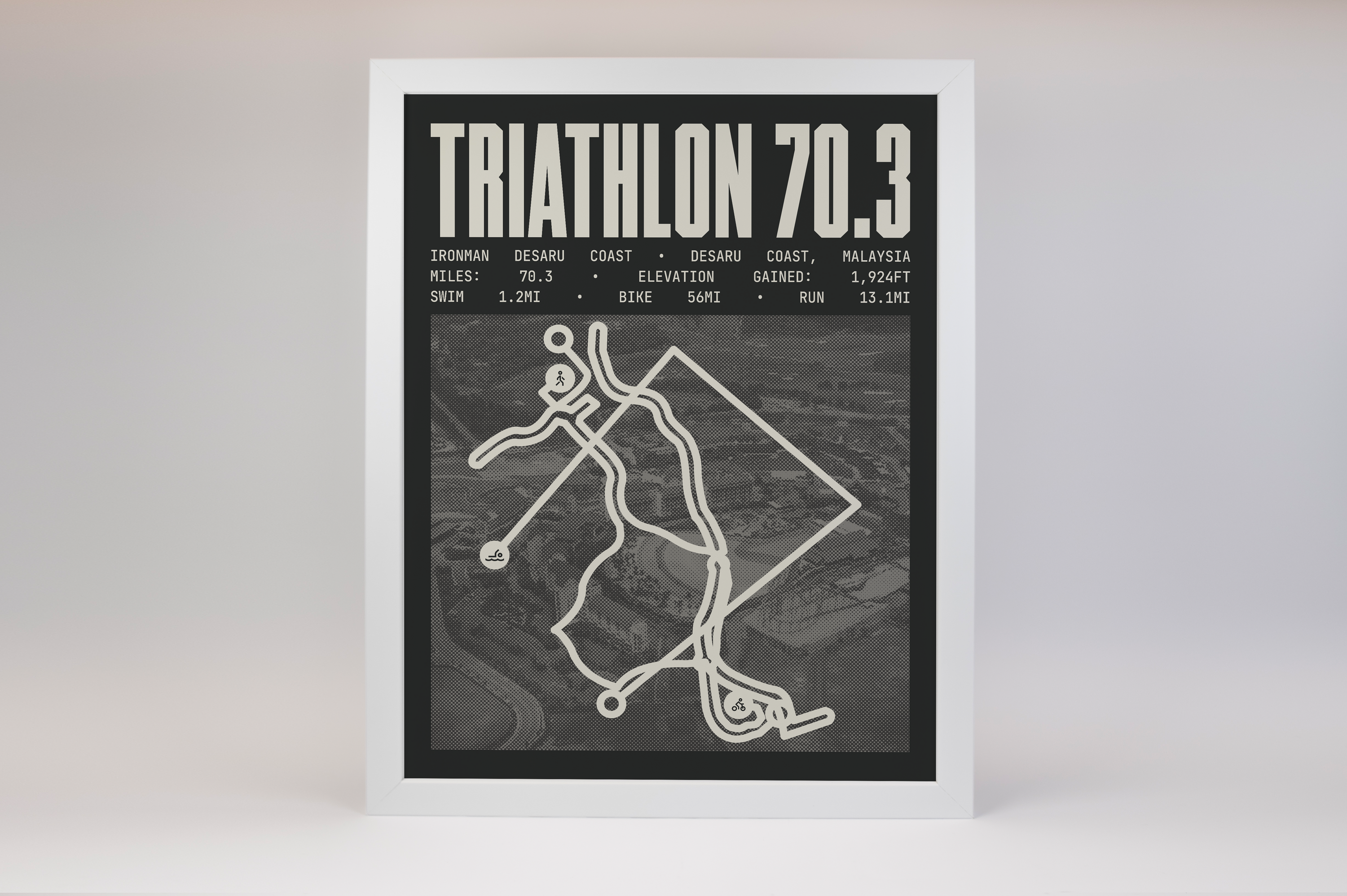 Ironman 70.3 Desaru Coast Poster