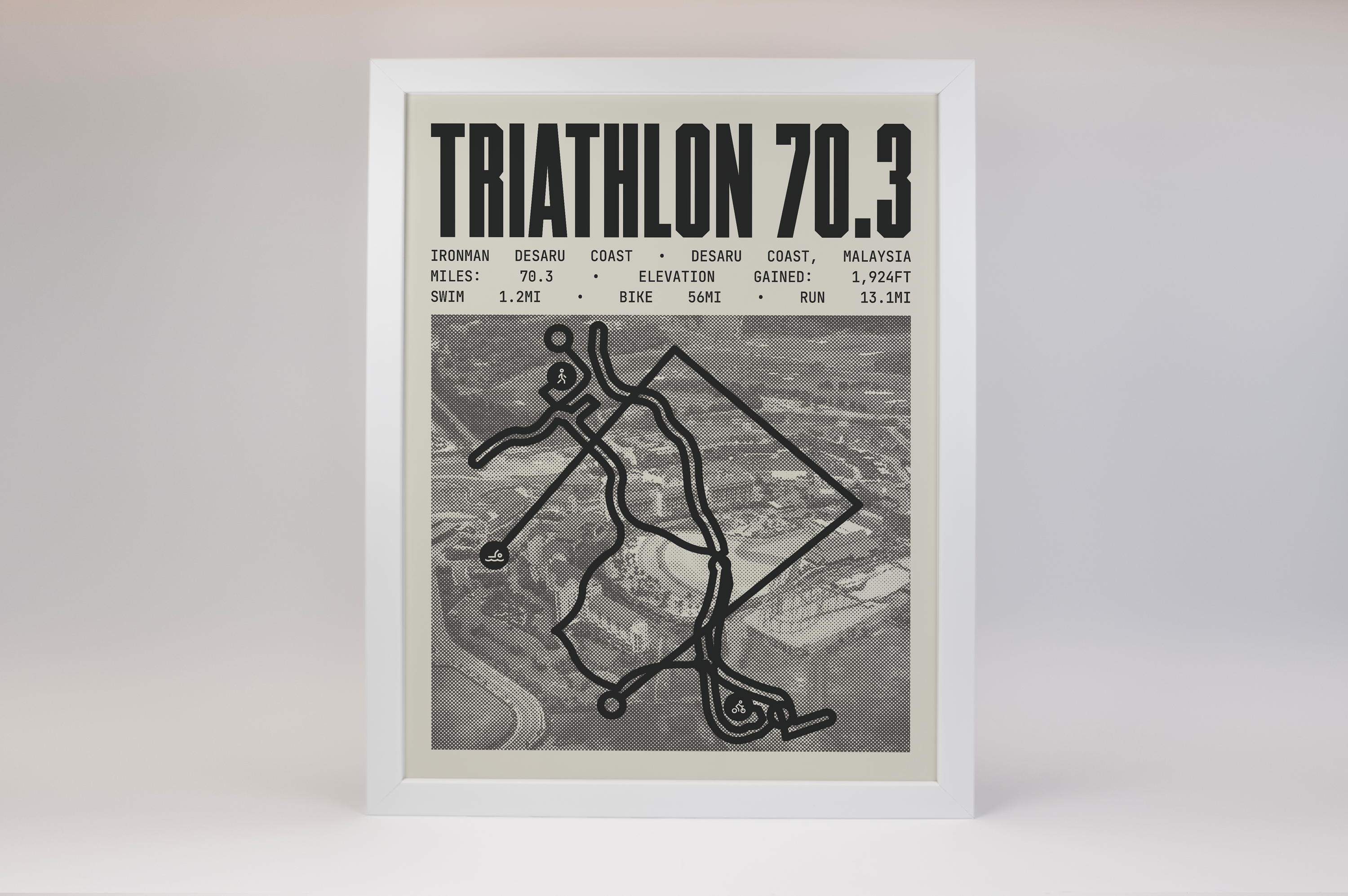 Ironman 70.3 Desaru Coast Poster