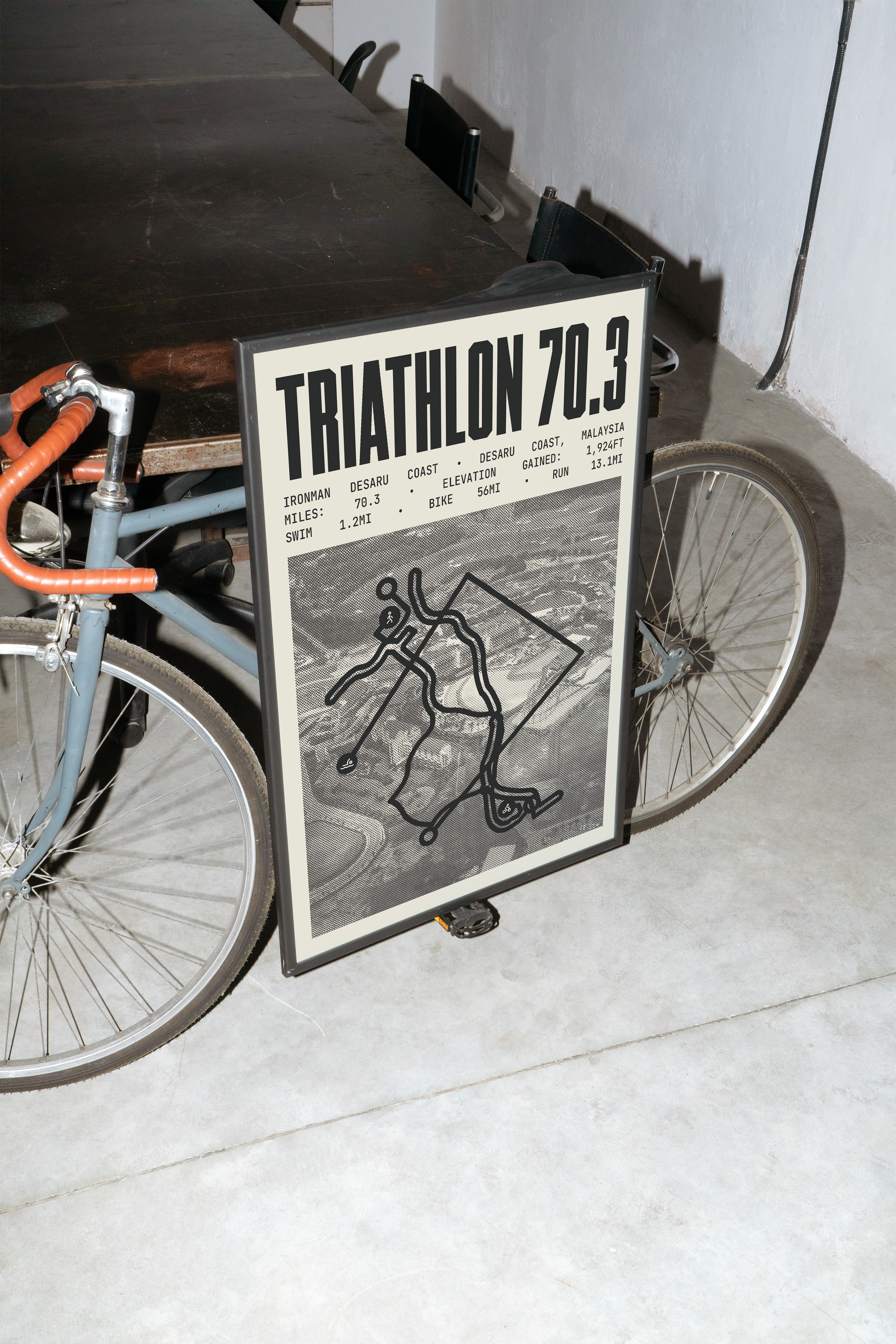 Ironman 70.3 Desaru Coast Poster
