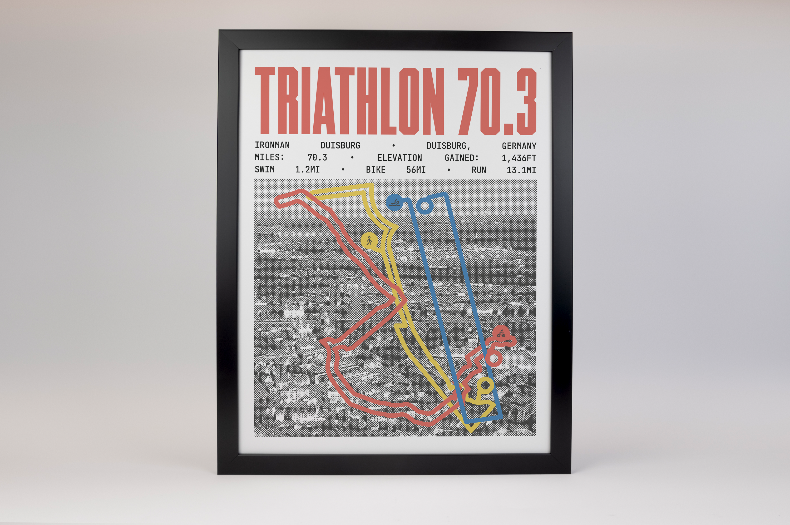 Ironman 70.3 Duisburg Poster