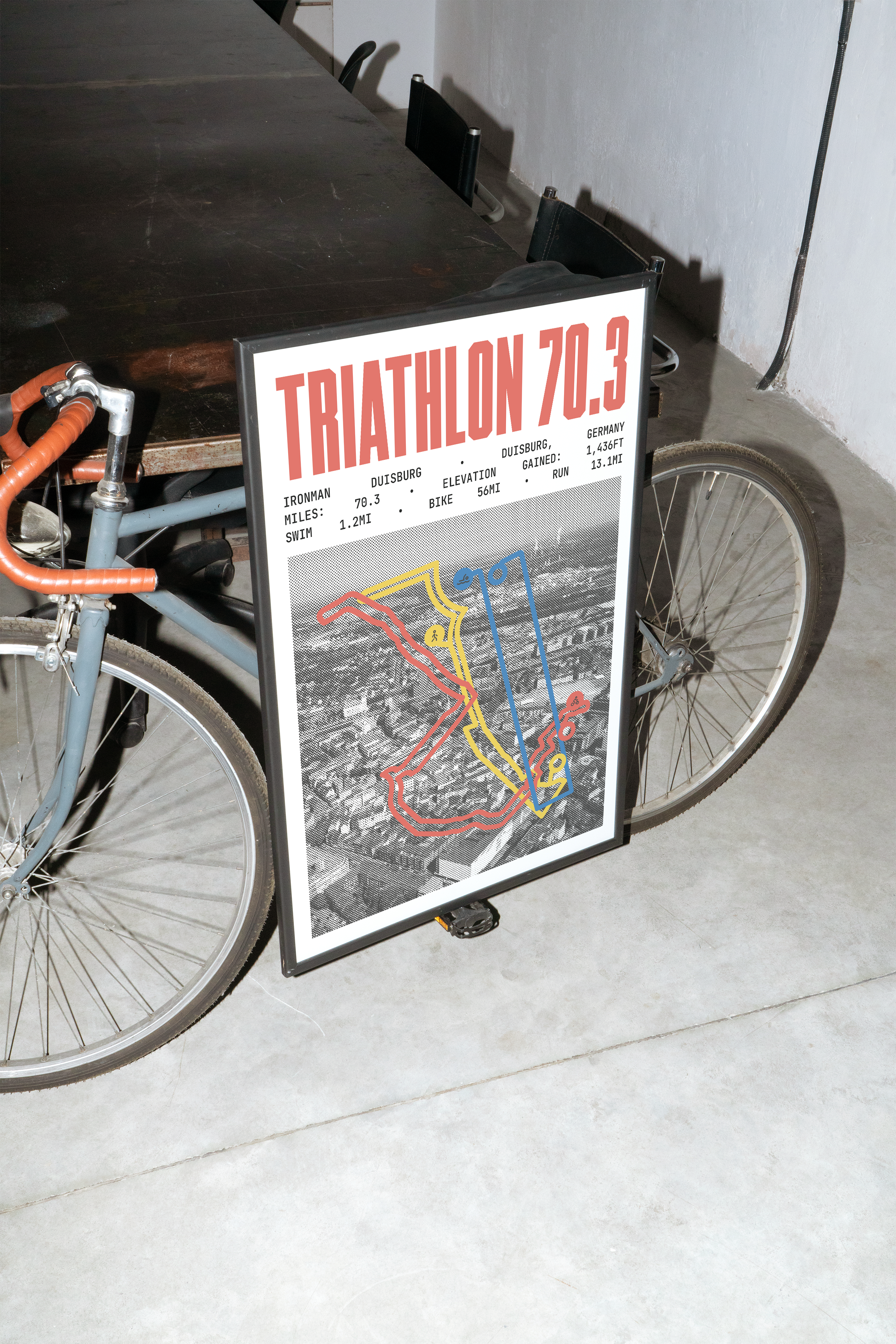 Ironman 70.3 Duisburg Poster