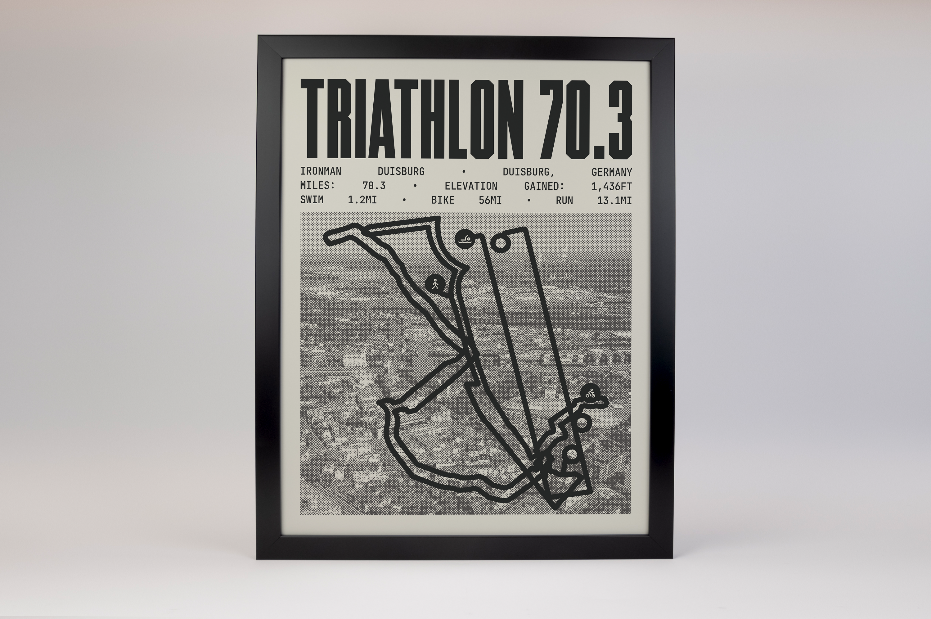 Ironman 70.3 Duisburg Poster