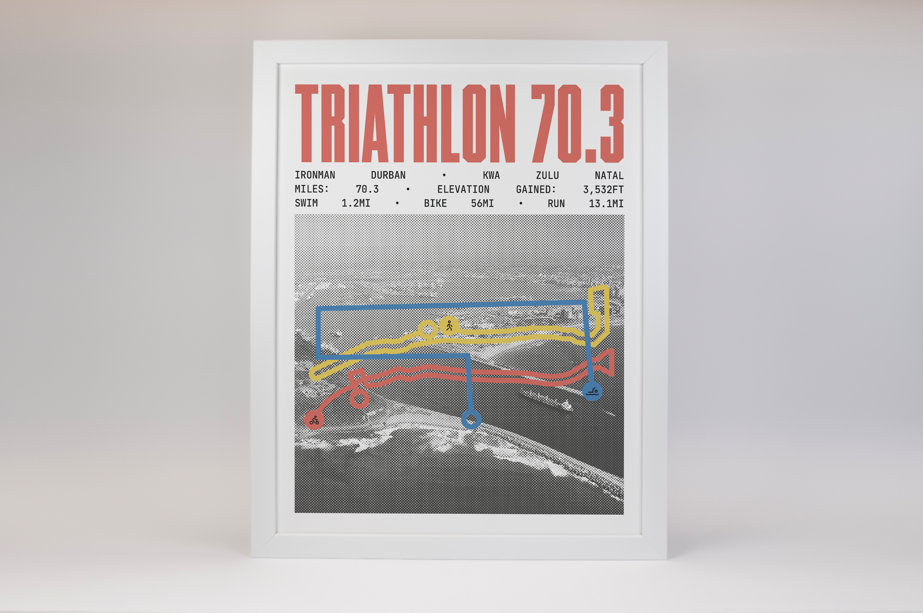 Ironman 70.3 Durban Poster