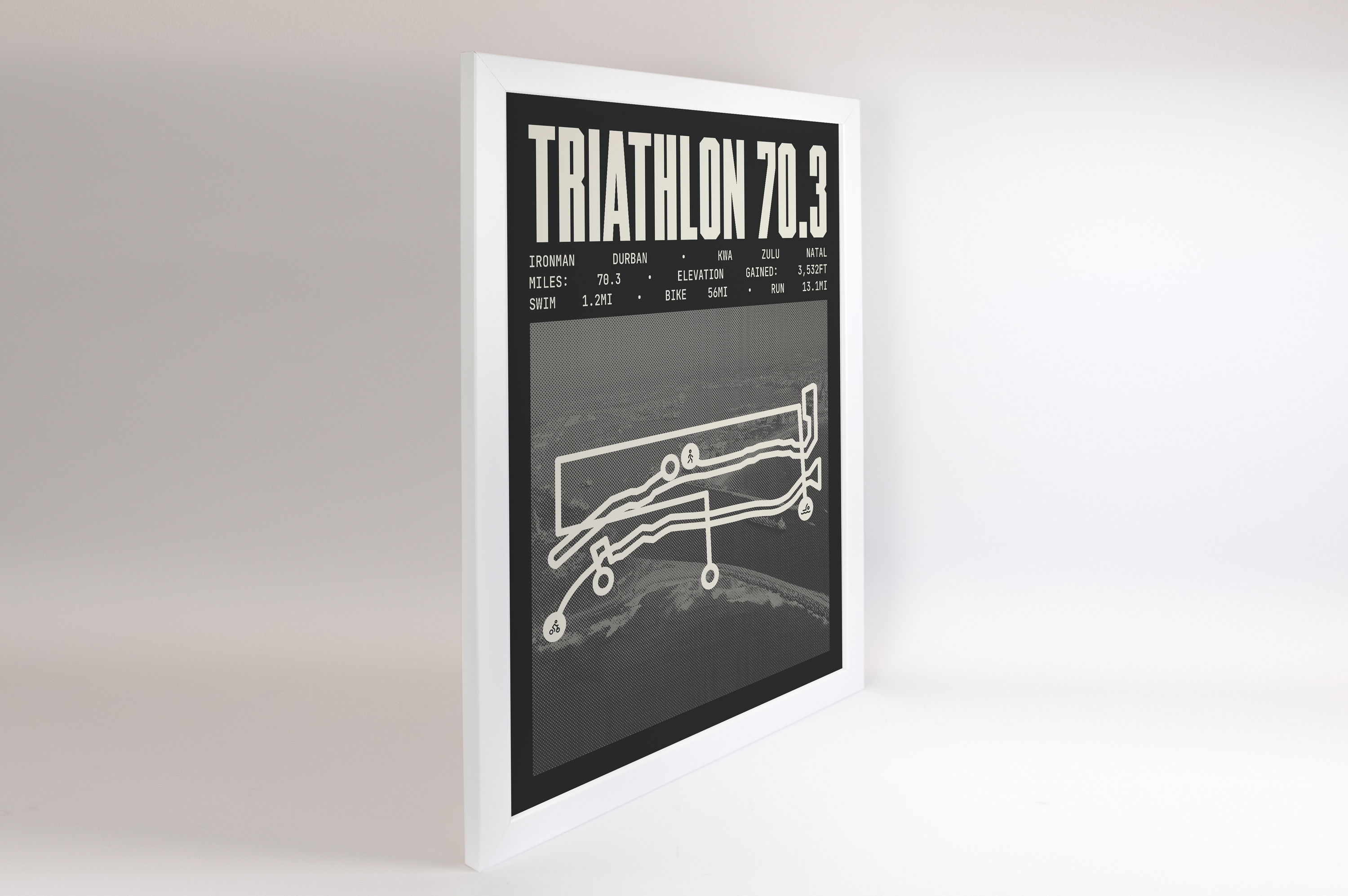 Ironman 70.3 Durban Poster