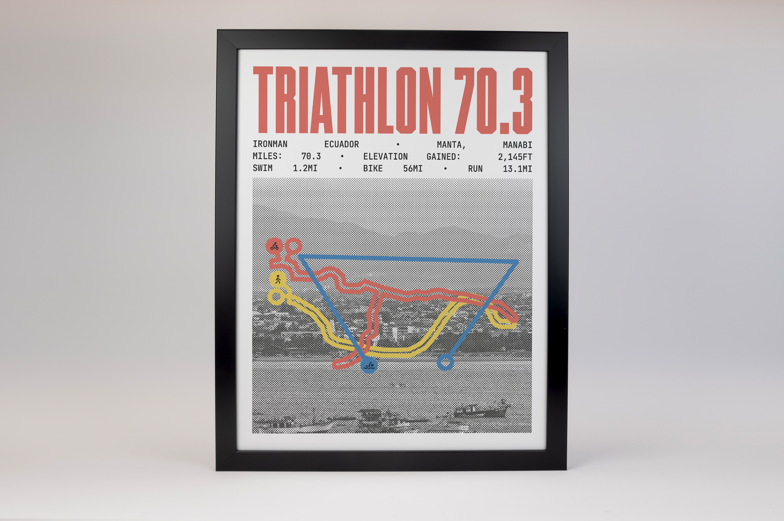 Ironman 70.3 Ecuador Poster