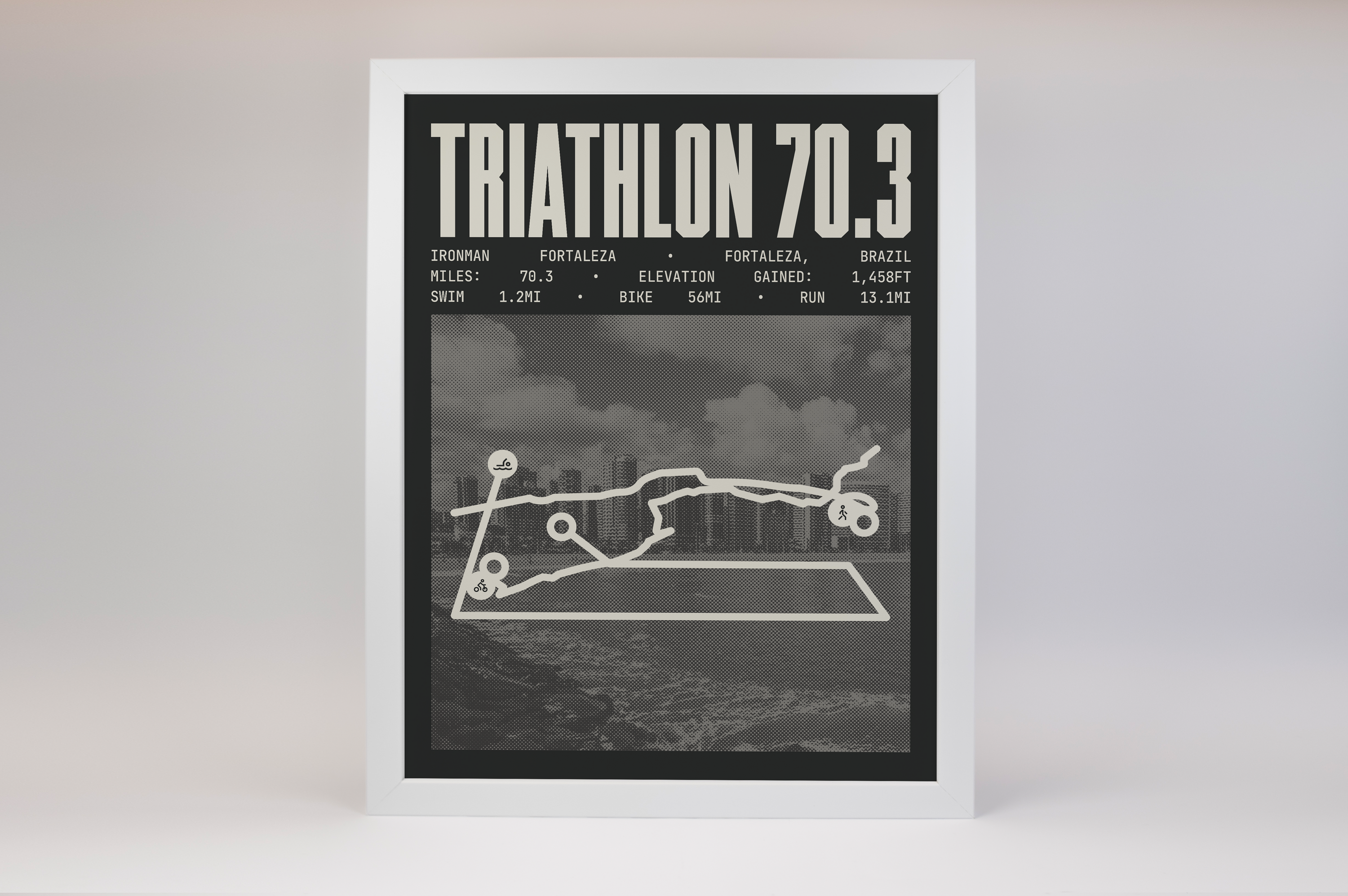 Ironman 70.3 Fortaleza Poster