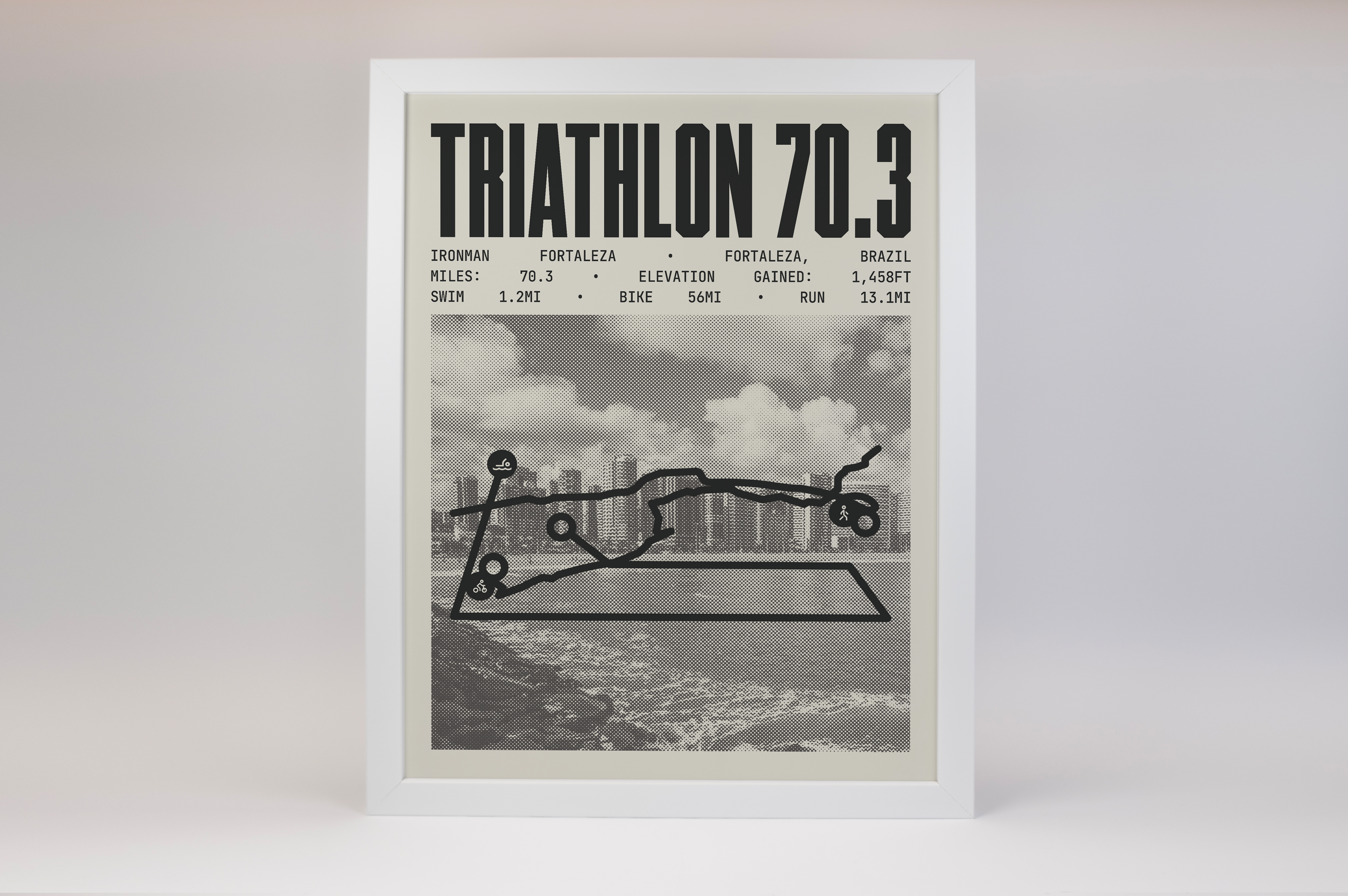 Ironman 70.3 Fortaleza Poster