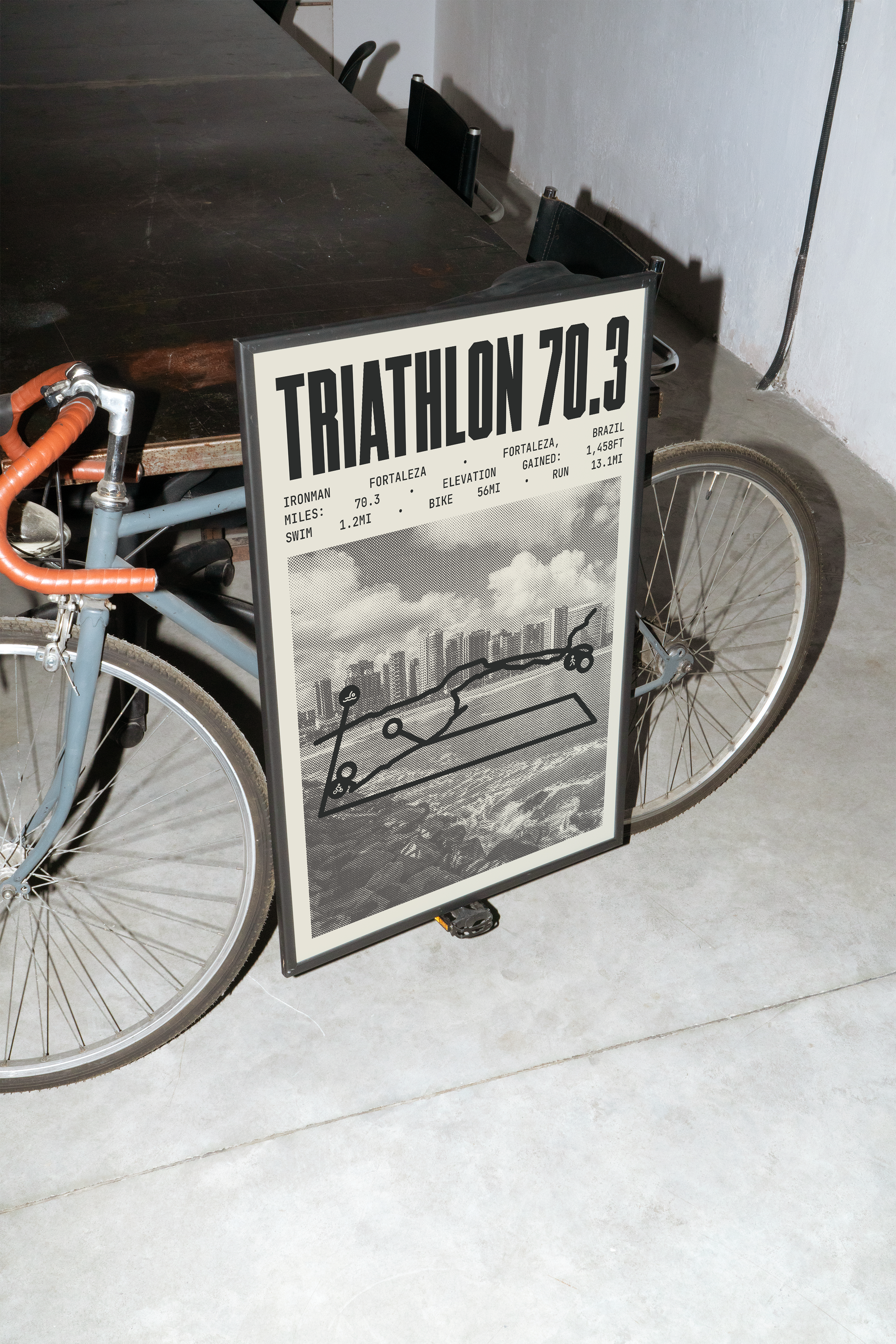 Ironman 70.3 Fortaleza Poster