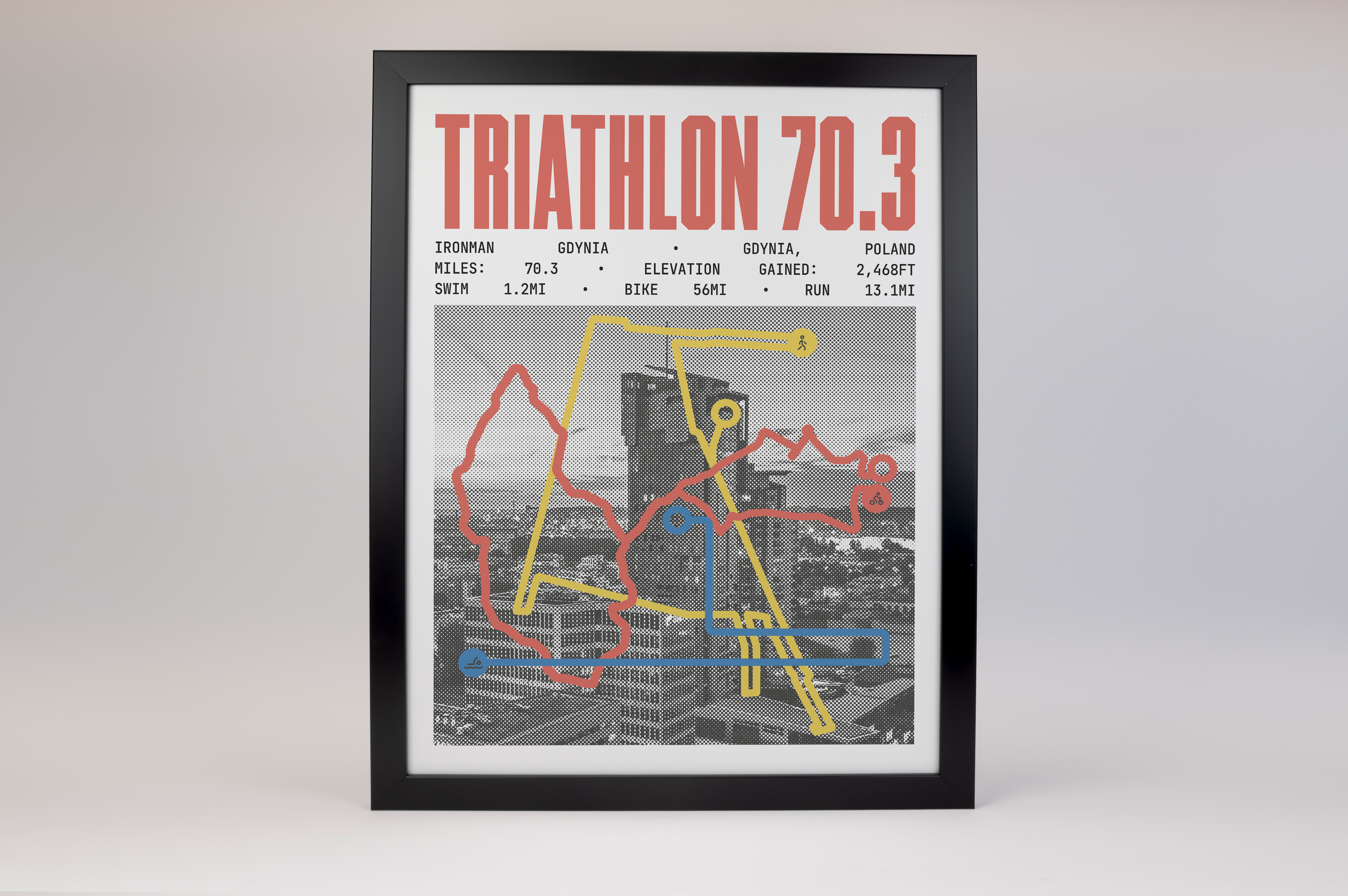 Ironman 70.3 Gdynia Poster