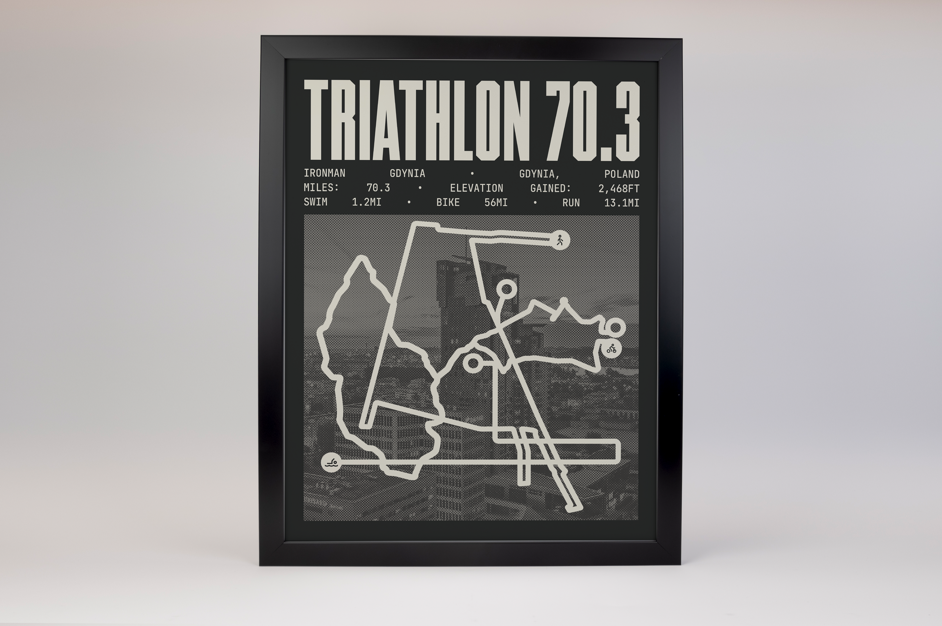 Ironman 70.3 Gdynia Poster