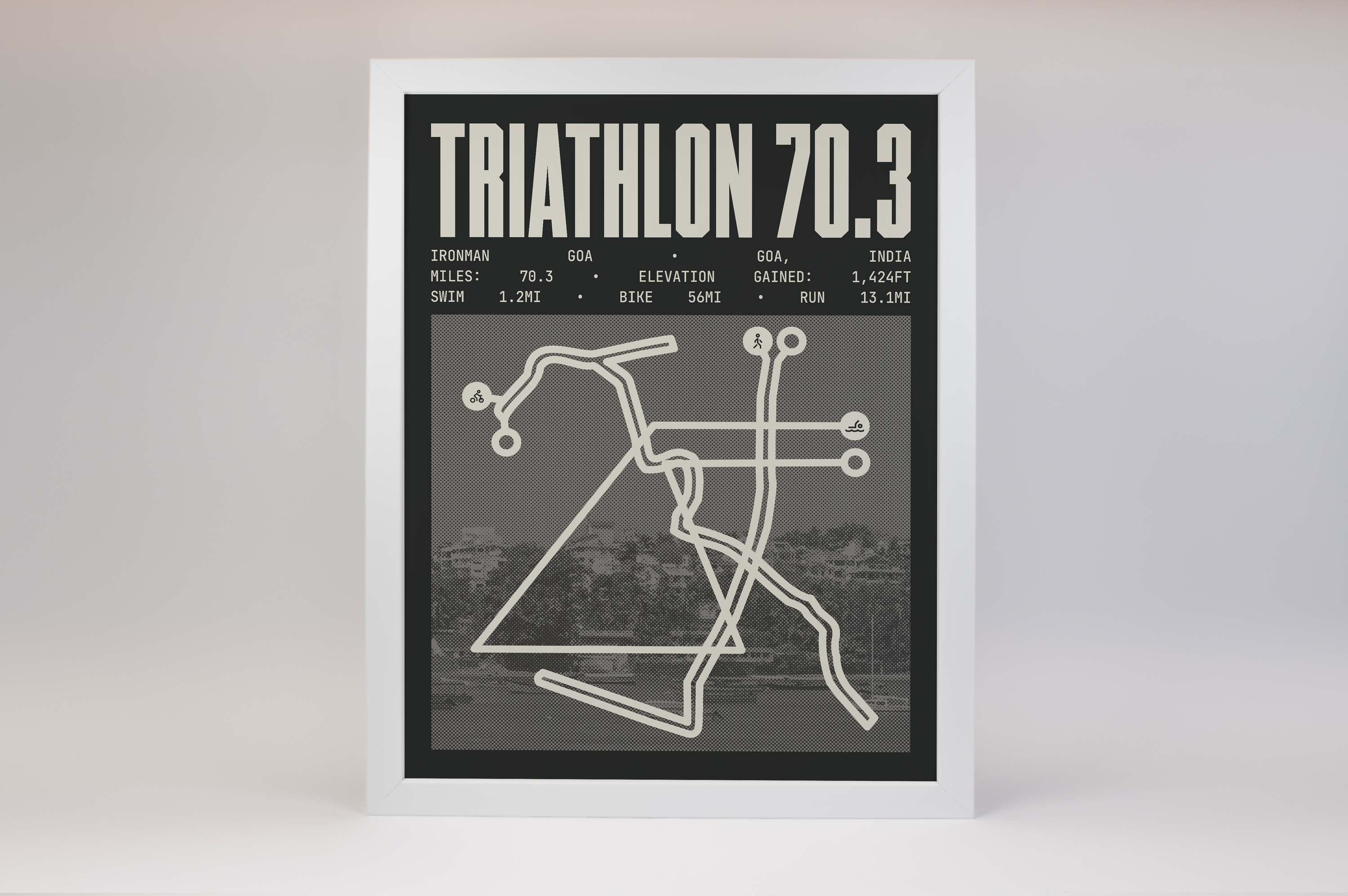 Ironman 70.3 Goa Poster