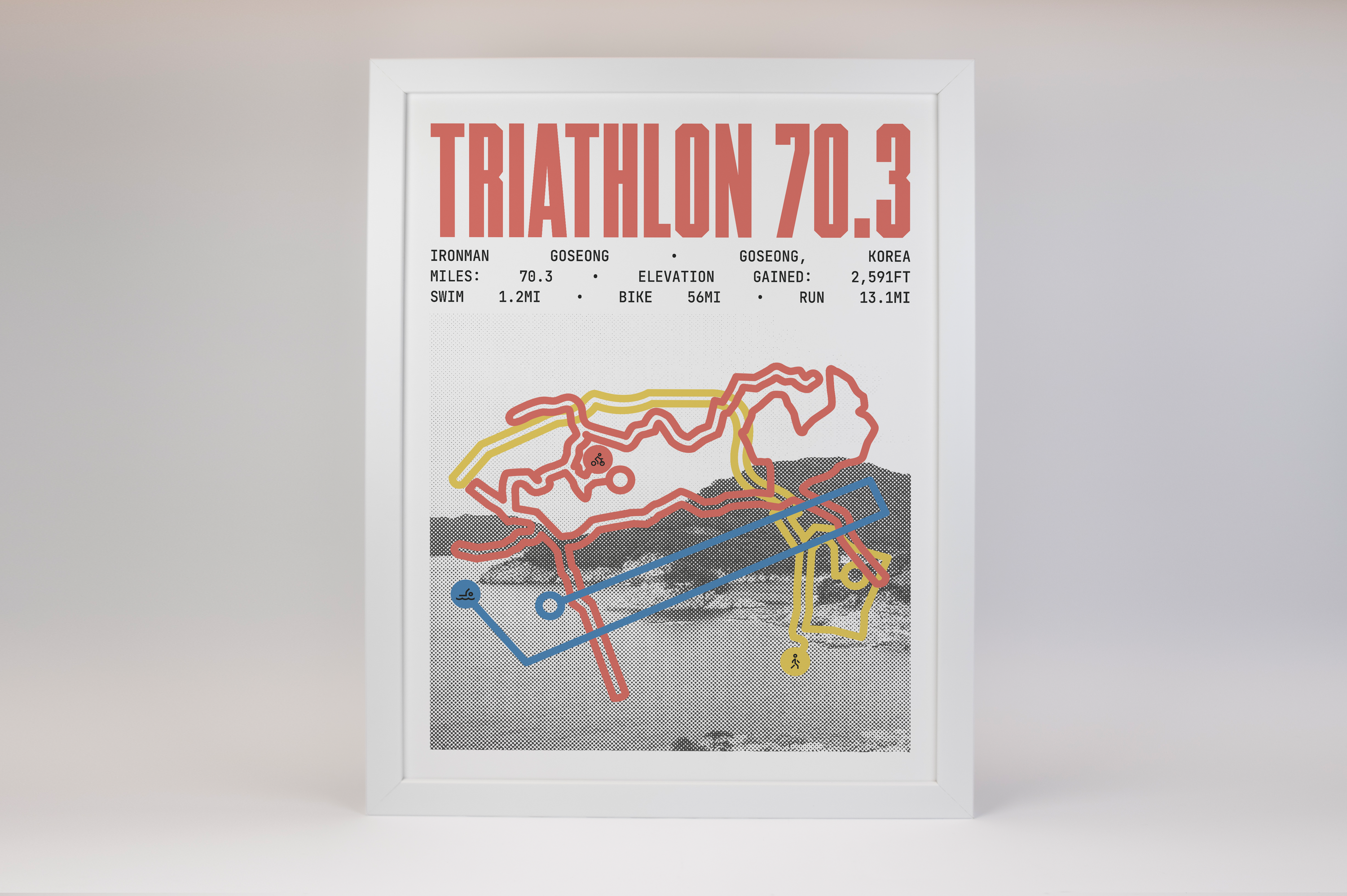 Ironman 70.3 Goseong Poster