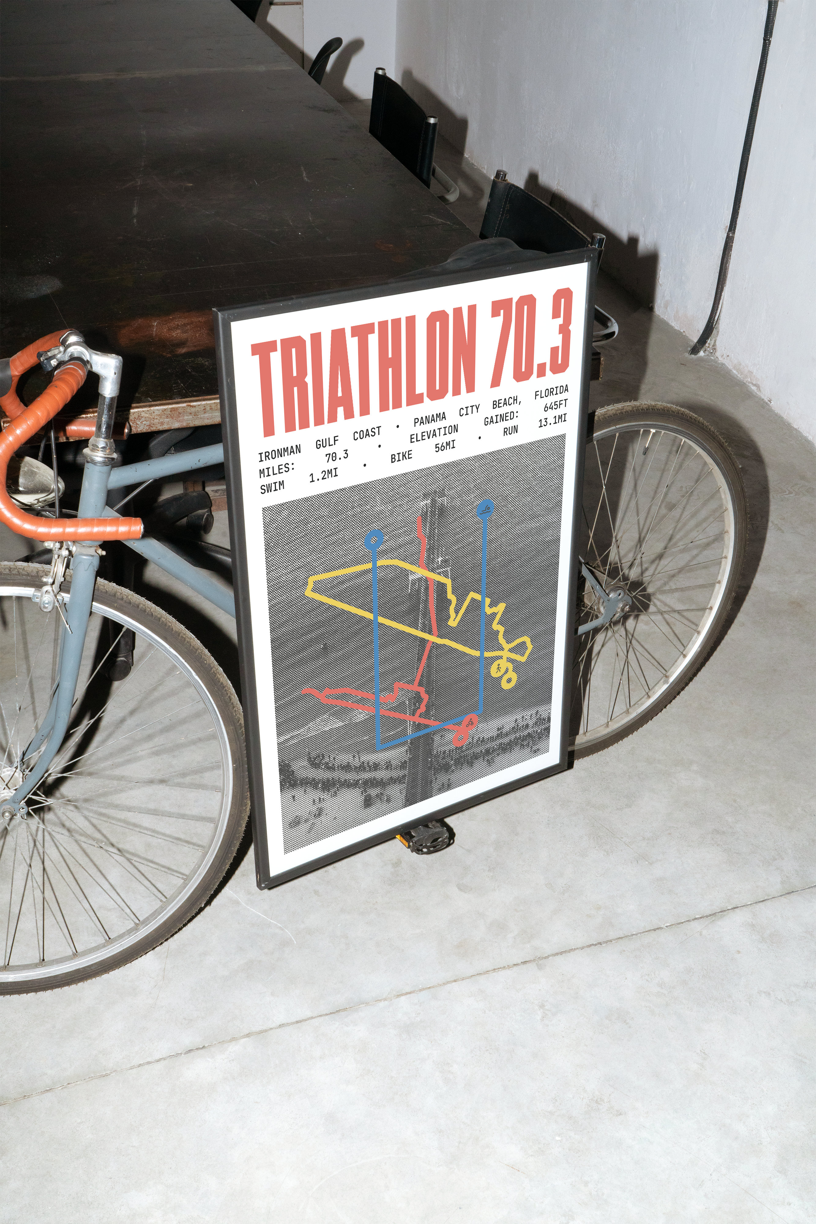 Ironman 70.3 Gulf Coast Poster