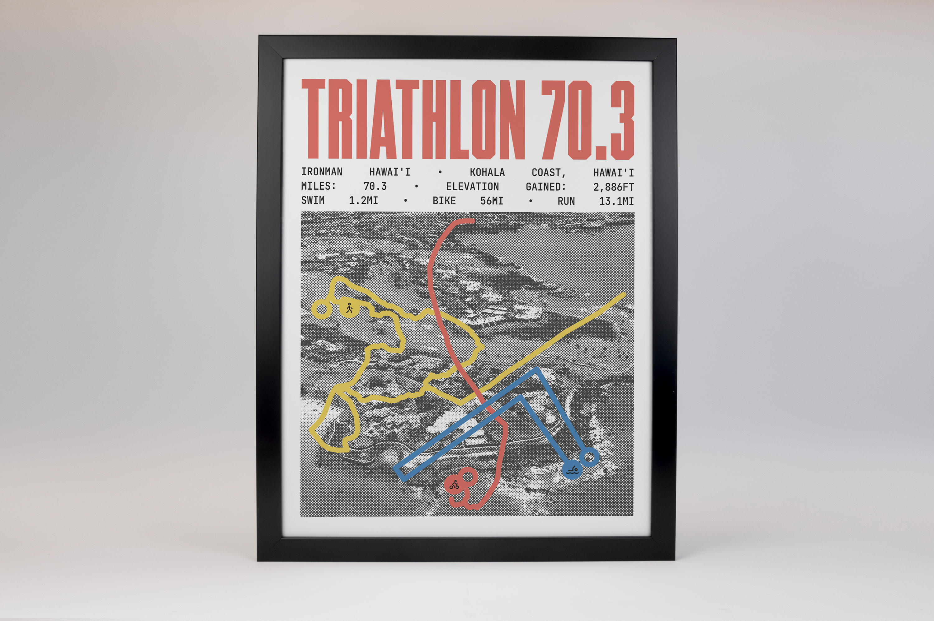 Ironman 70.3 Hawai'i Poster
