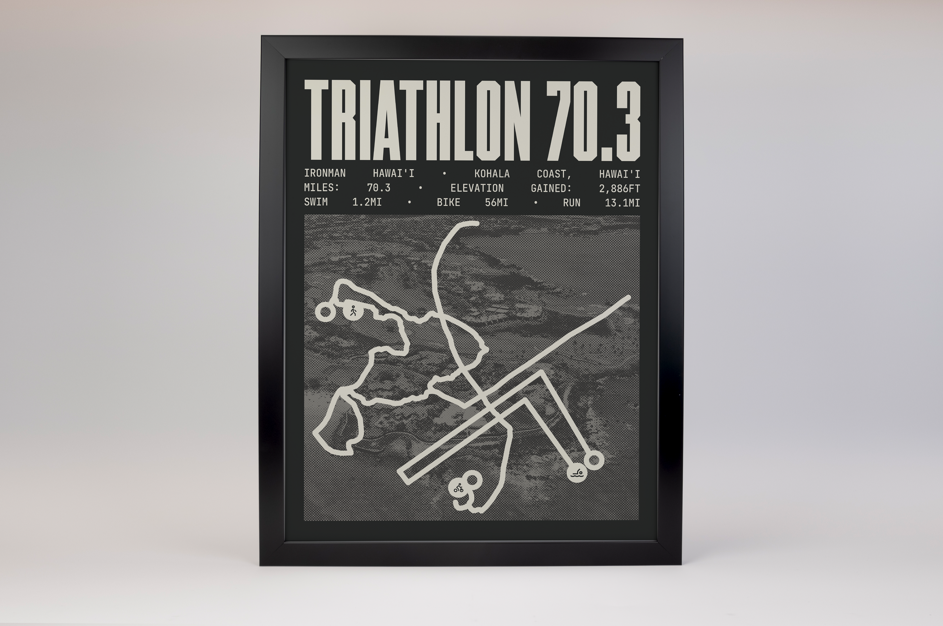 Ironman 70.3 Hawai'i Poster
