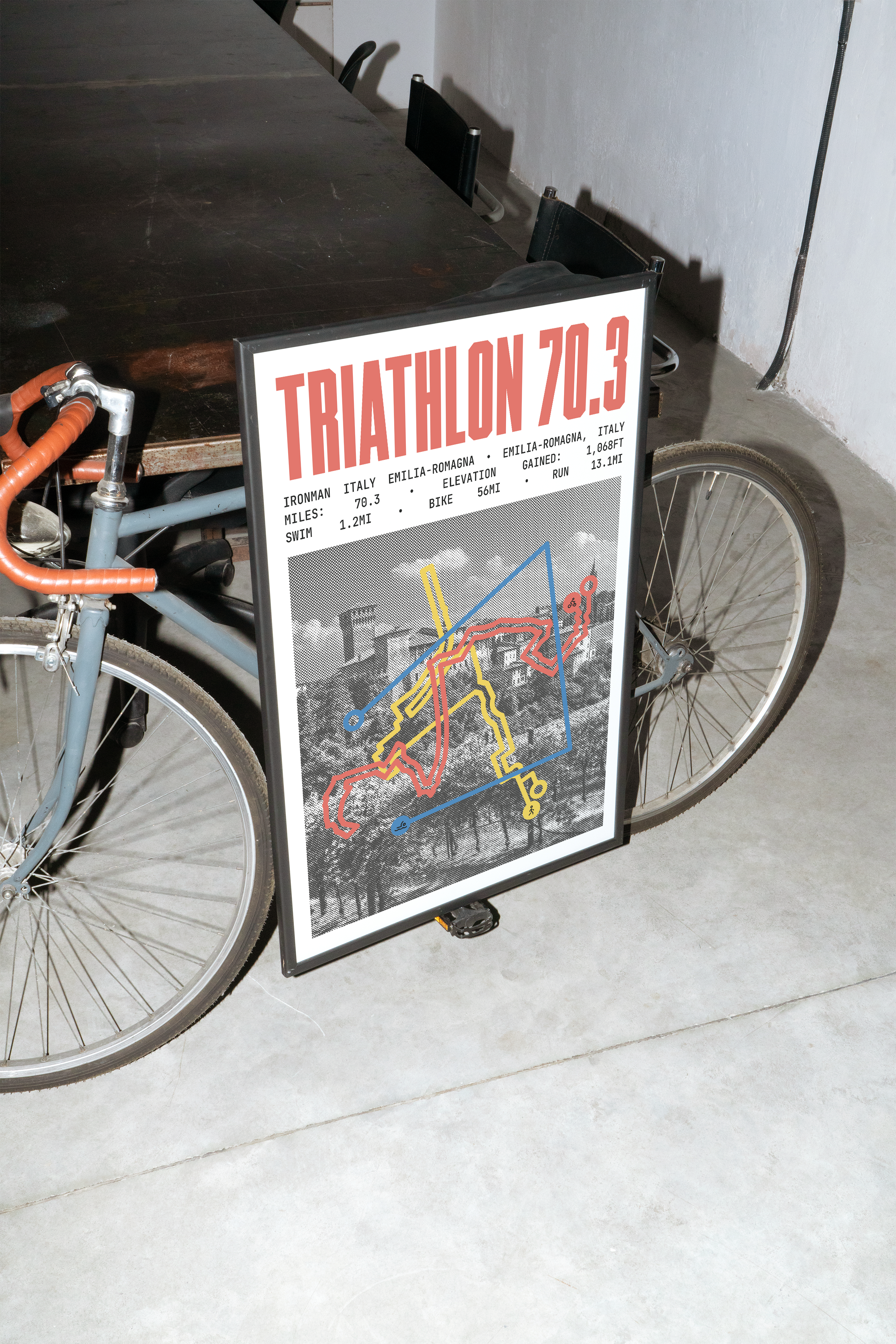 Ironman 70.3 Italy Emilia-Romagna Poster