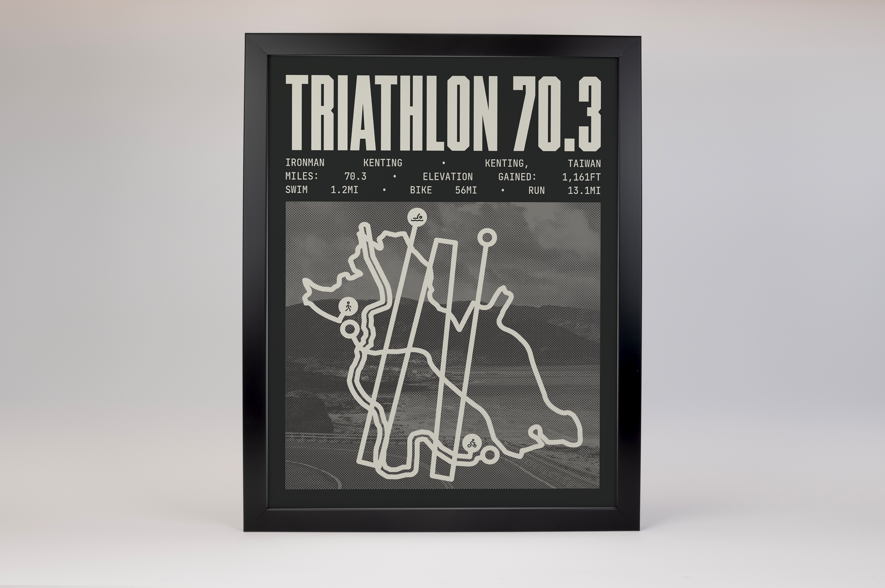 Ironman 70.3 Kenting Poster