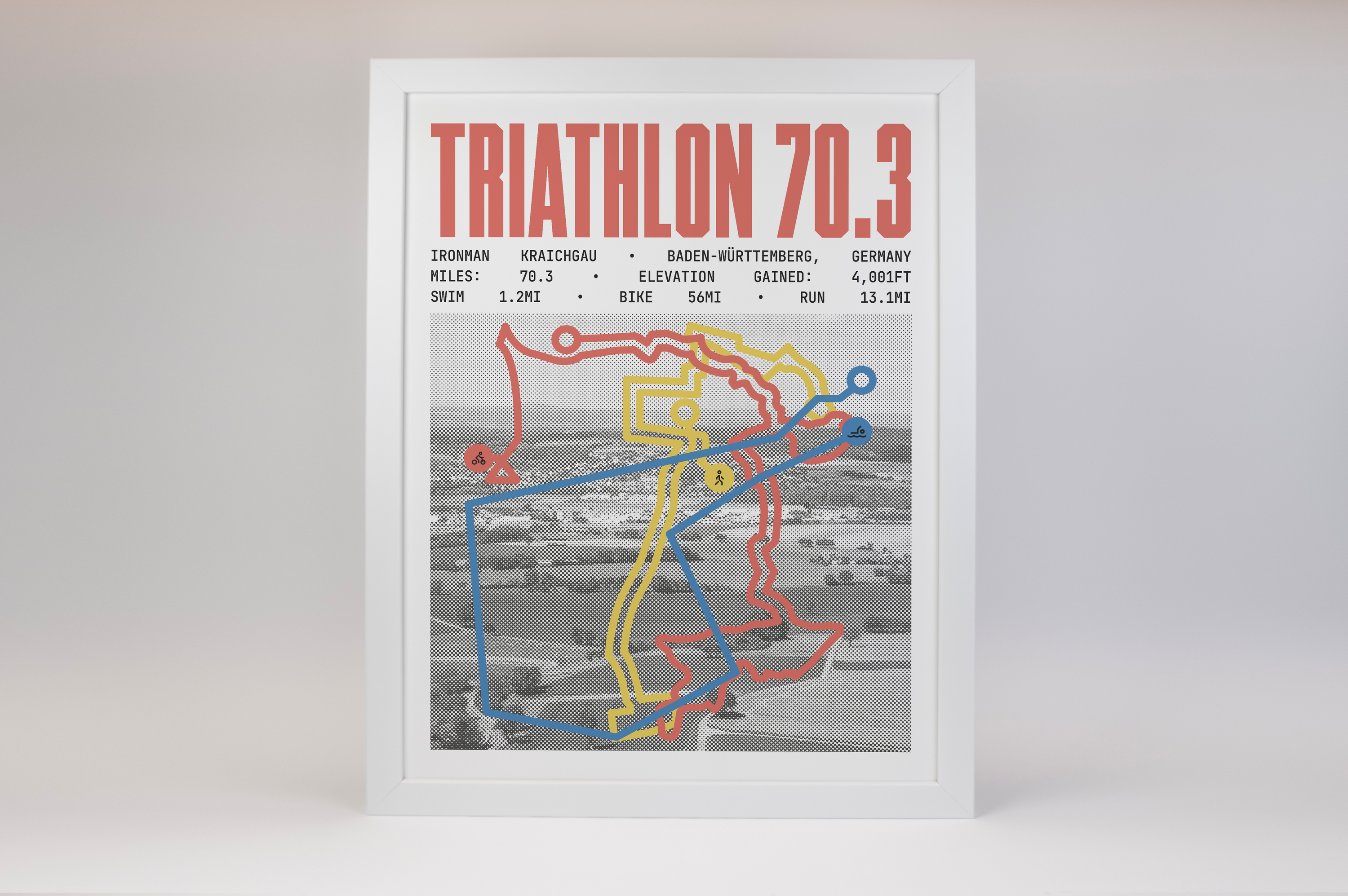 Ironman 70.3 Kraichgau Poster