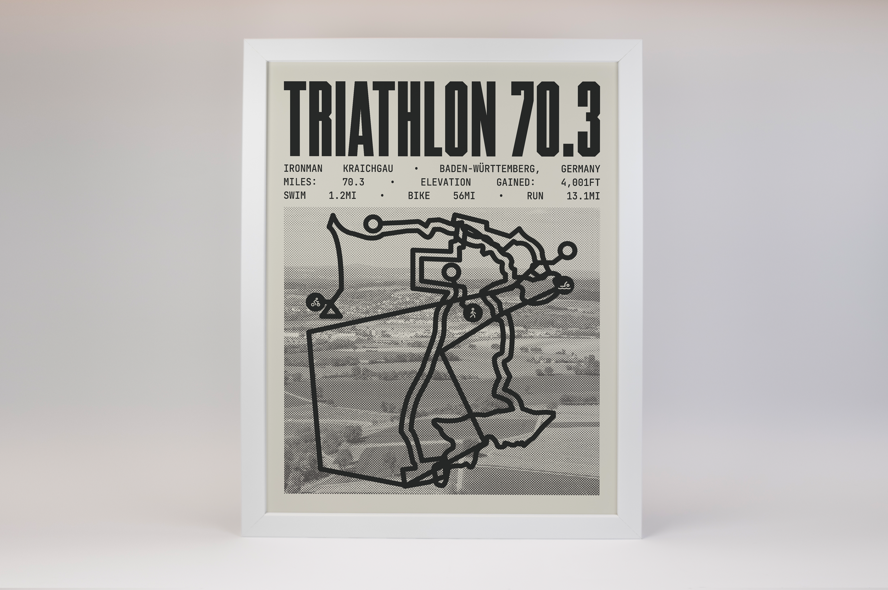 Ironman 70.3 Kraichgau Poster