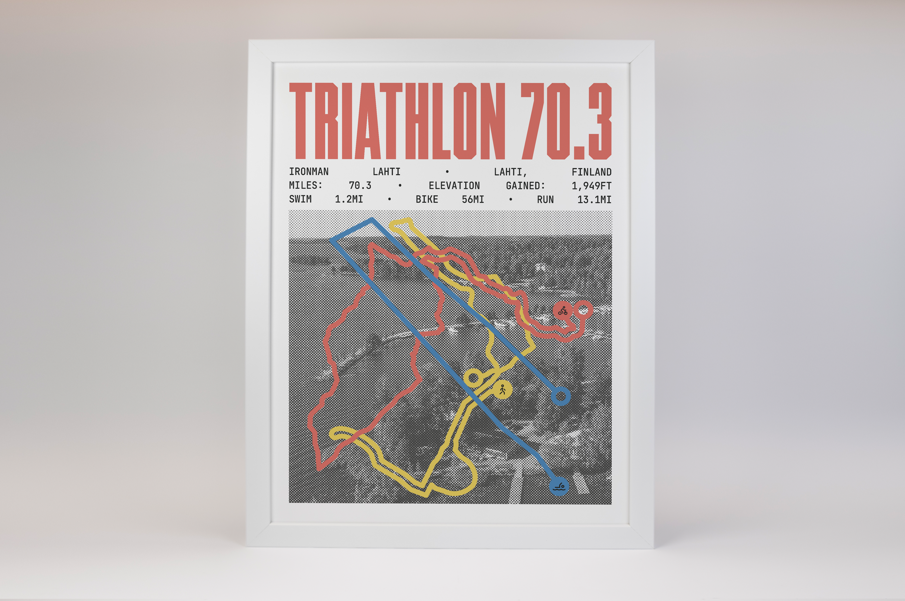 Ironman 70.3 Lahti Poster