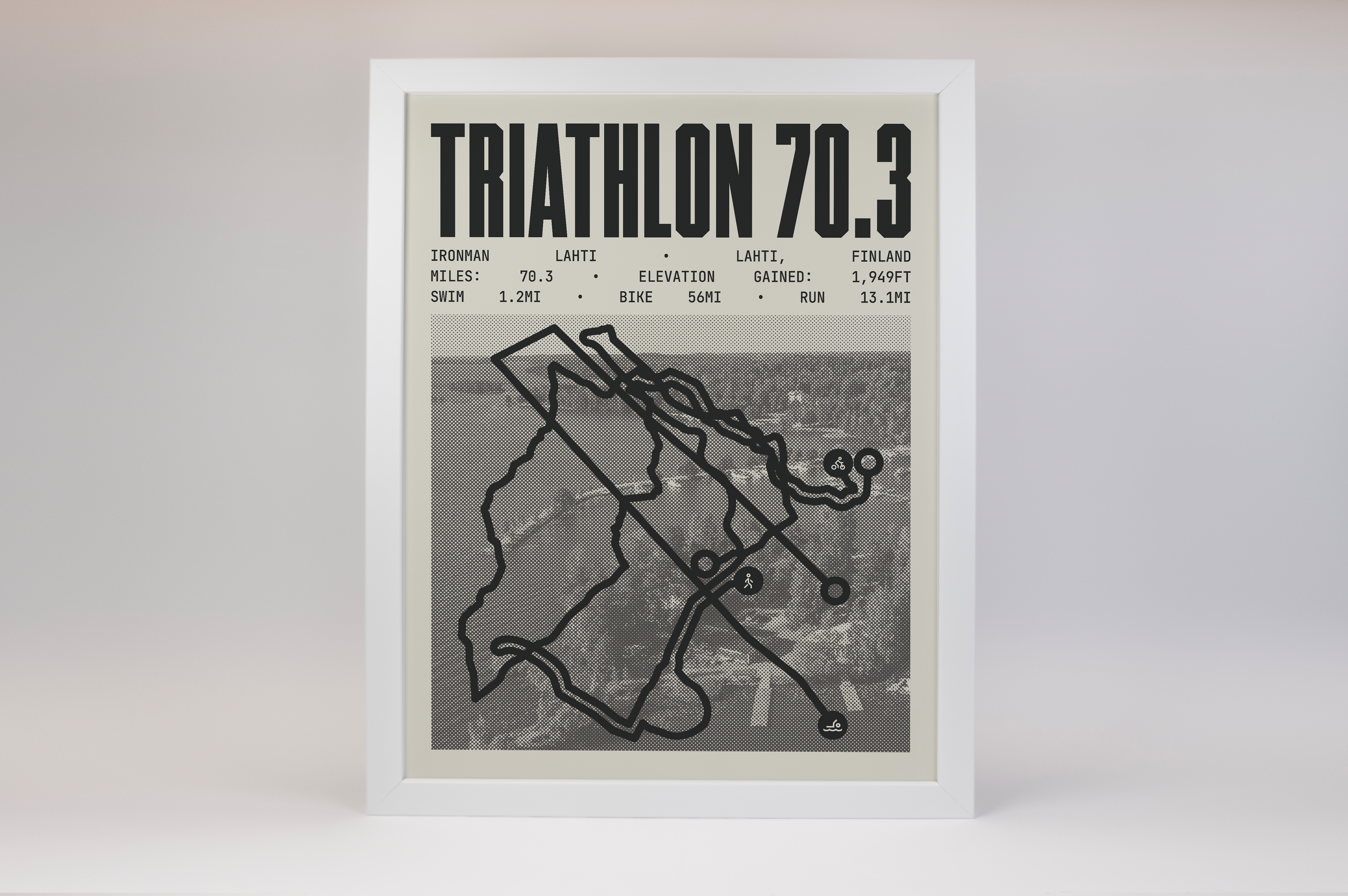 Ironman 70.3 Lahti Poster