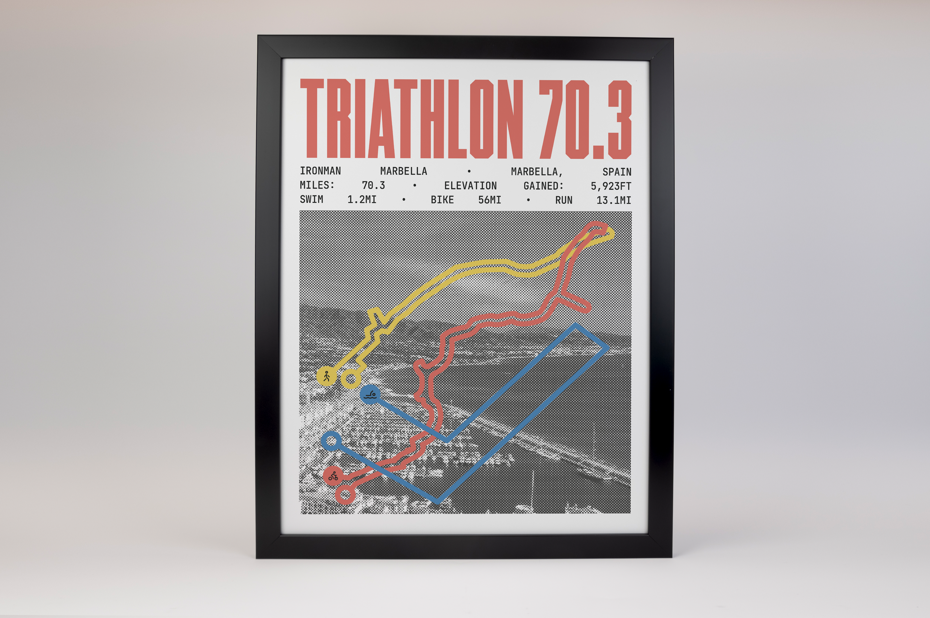 Ironman 70.3 Marbella Poster