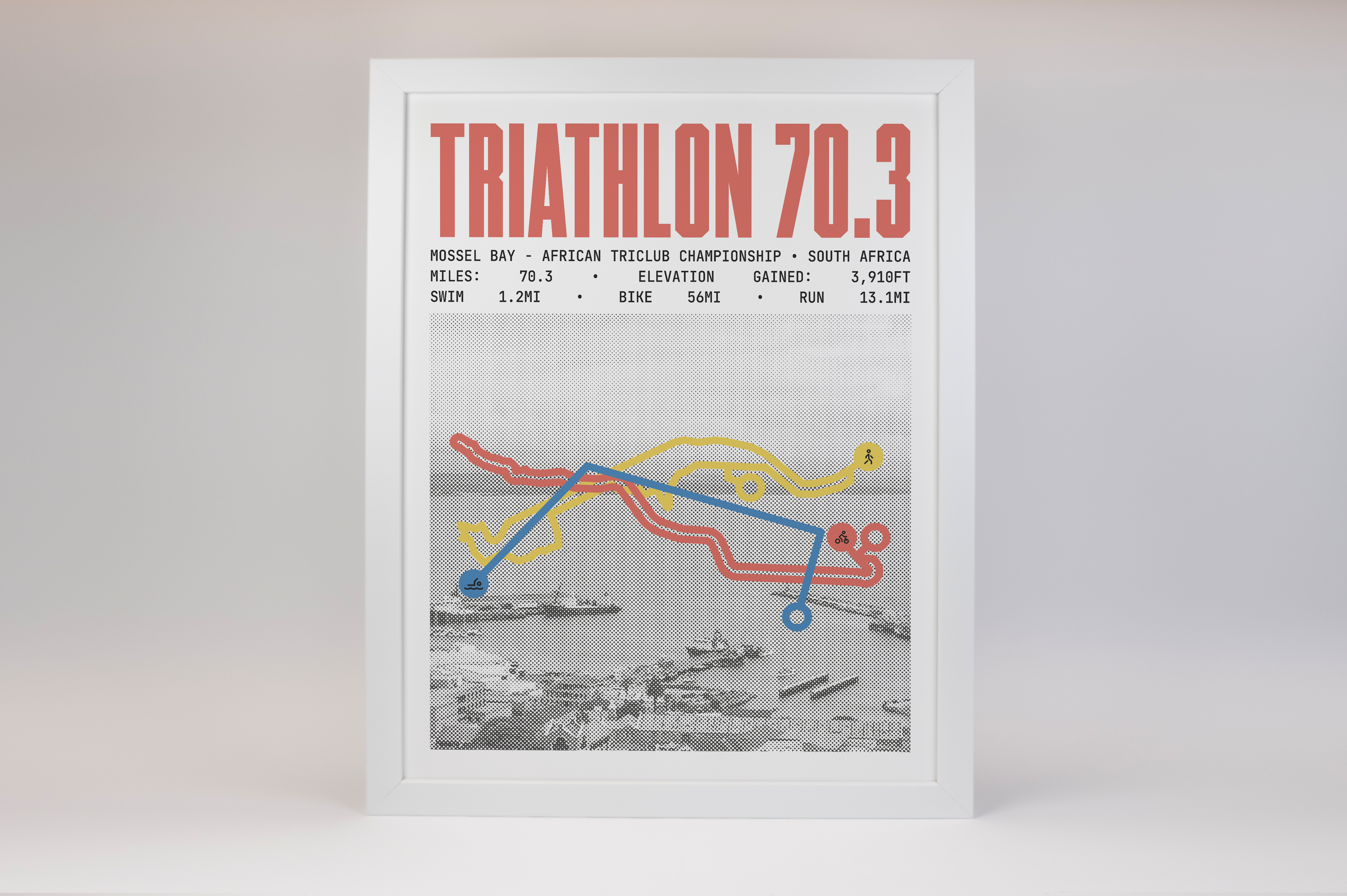 Ironman 70.3 Mossel Bay - African TriClub Championship Poster