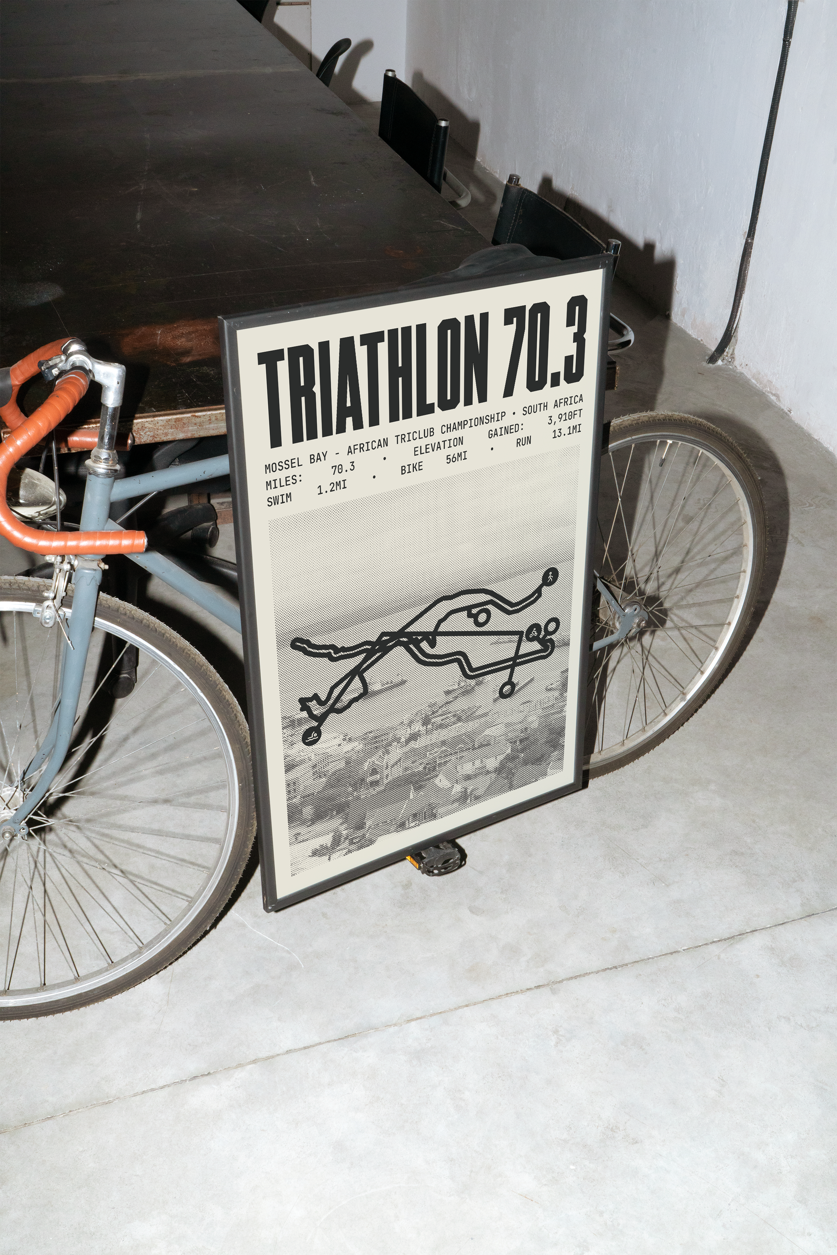 Ironman 70.3 Mossel Bay - African TriClub Championship Poster