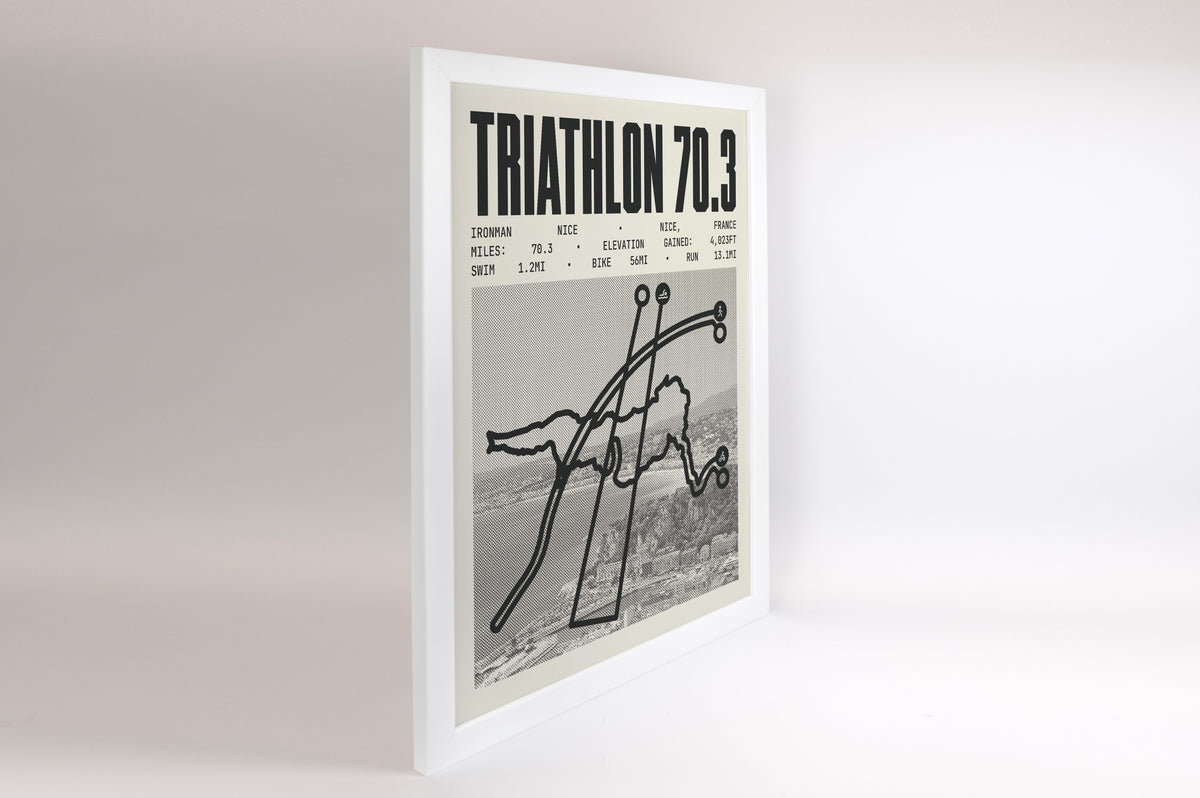 Ironman 70.3 Nice Poster